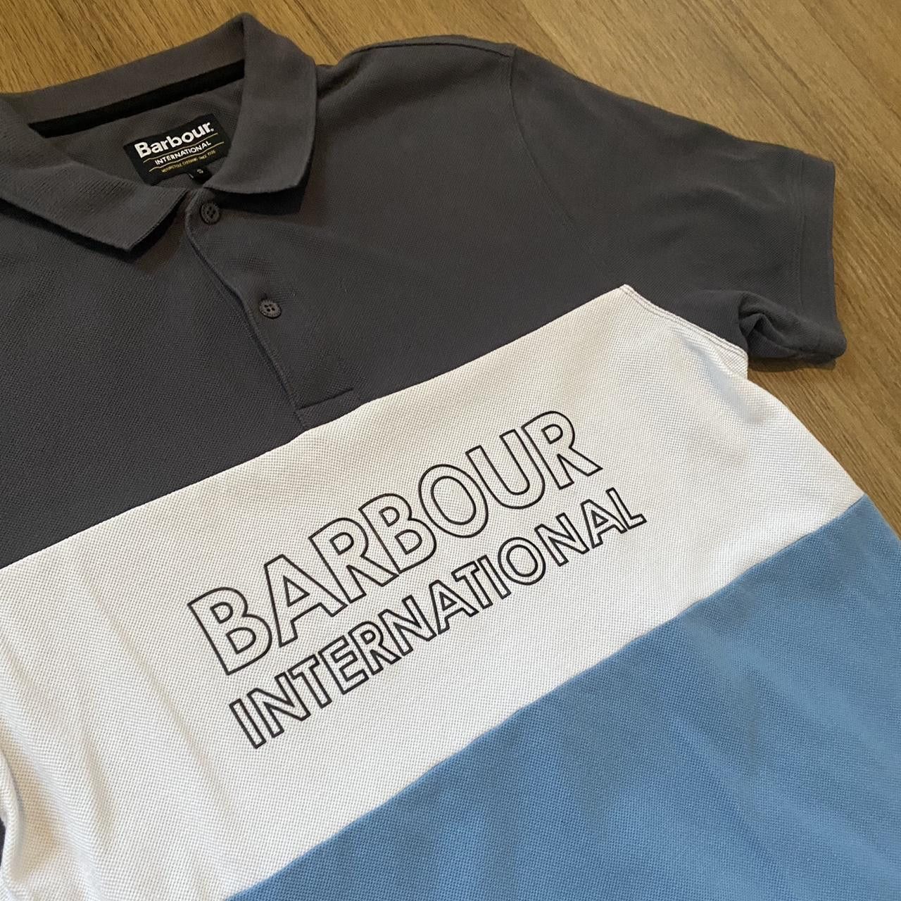Barbour Barbour International polo shirt in blue and white Size US S / EU 44-46 / 1 - 1 Thumbnail