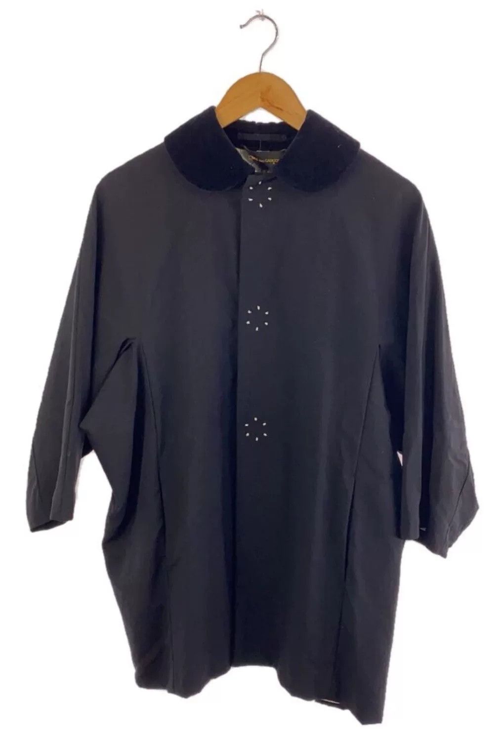 Comme des Garcons COMME des GARCONS Velvet Collar Coat XS Size XS / US 0-2 / IT 36-38 - 1 Thumbnail