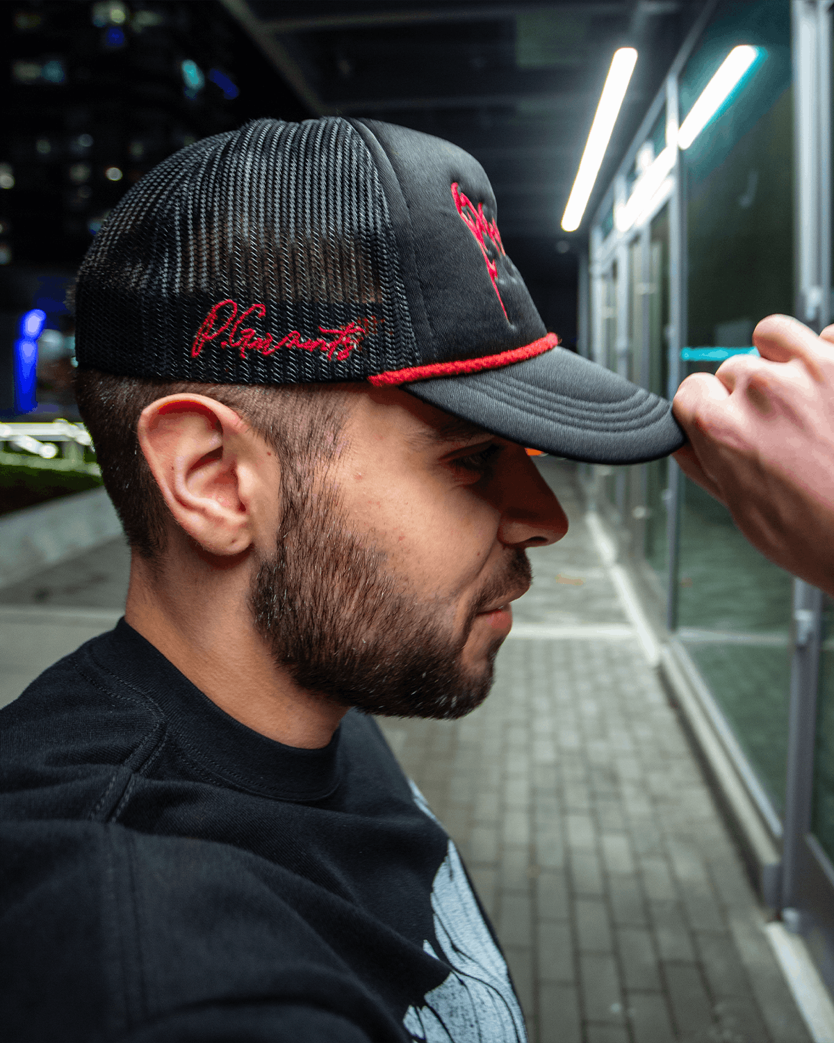 PHASE Garments Sanguine Trucker Cap Size ONE SIZE - 5 Thumbnail