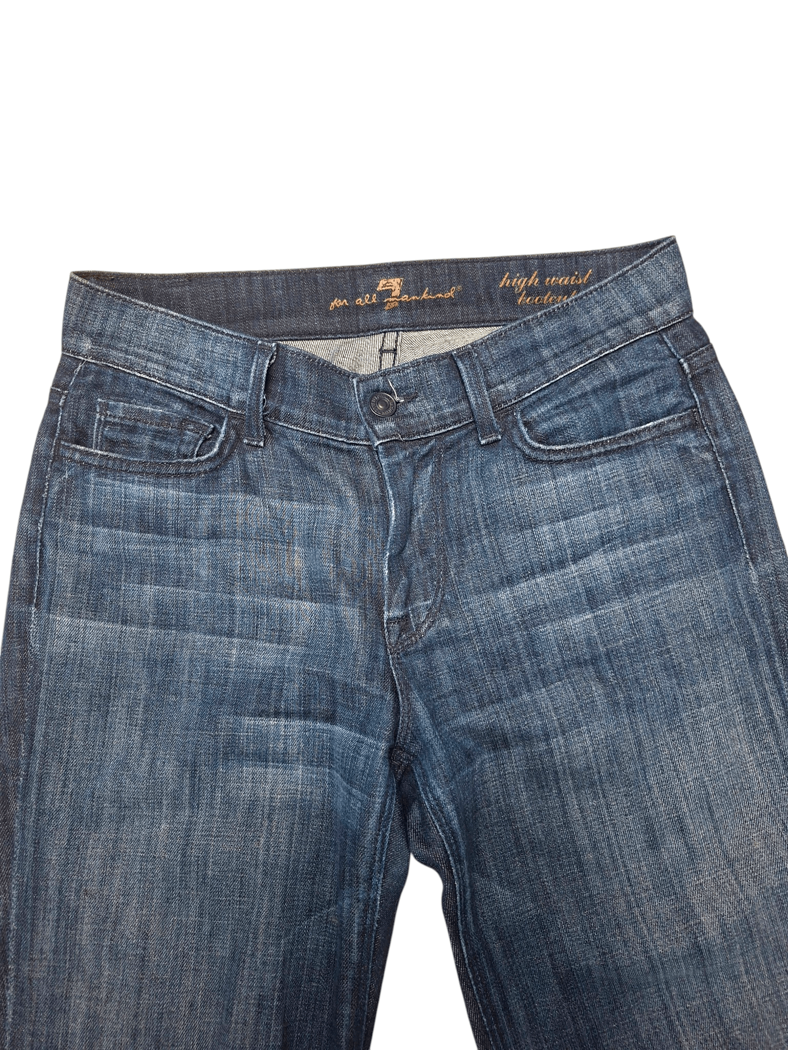 7 For All Mankind 7 For All Mankind High Waist Bootcut Jeans Size 26" Size 26" / US 2 / IT 38 - 2 Thumbnail