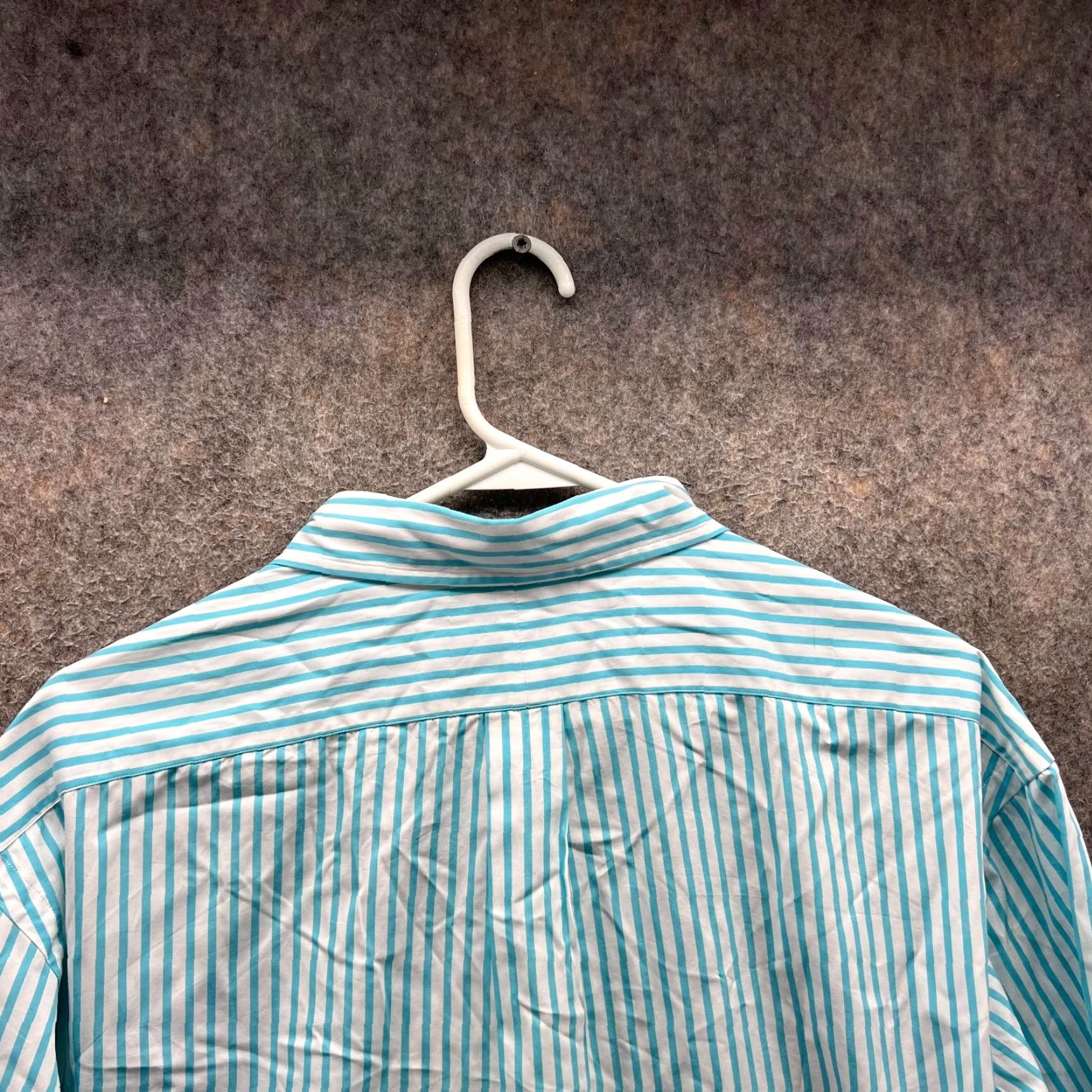 Polo Ralph Lauren VINTAGE Polo Ralph Lauren Shirt Mens XXL Blue Stripes Button-Down Oxford Size US XXL / EU 58 / 5 - 3 Thumbnail
