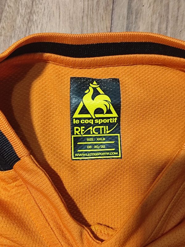 Le Coq Sportif 2008-09 Wolves Le Coq Sportif Home Shirt XL Size US M / EU 48-50 / 2 - 7 Thumbnail