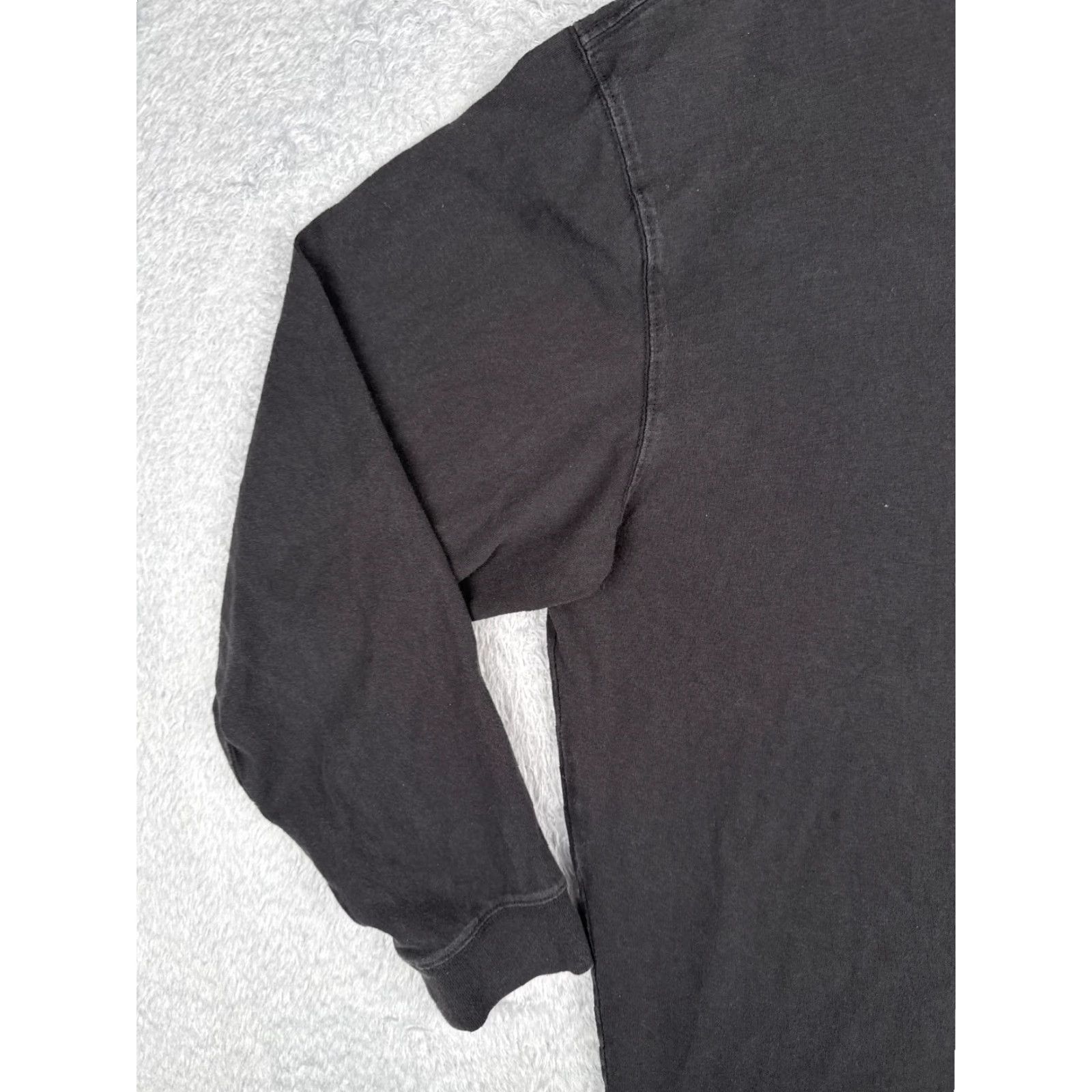 Carhartt Carhartt Shirt Men 2XL Black Long Sleeve Crew Cotton Pocket Workwear Size US XXL / EU 58 / 5 - 3 Thumbnail