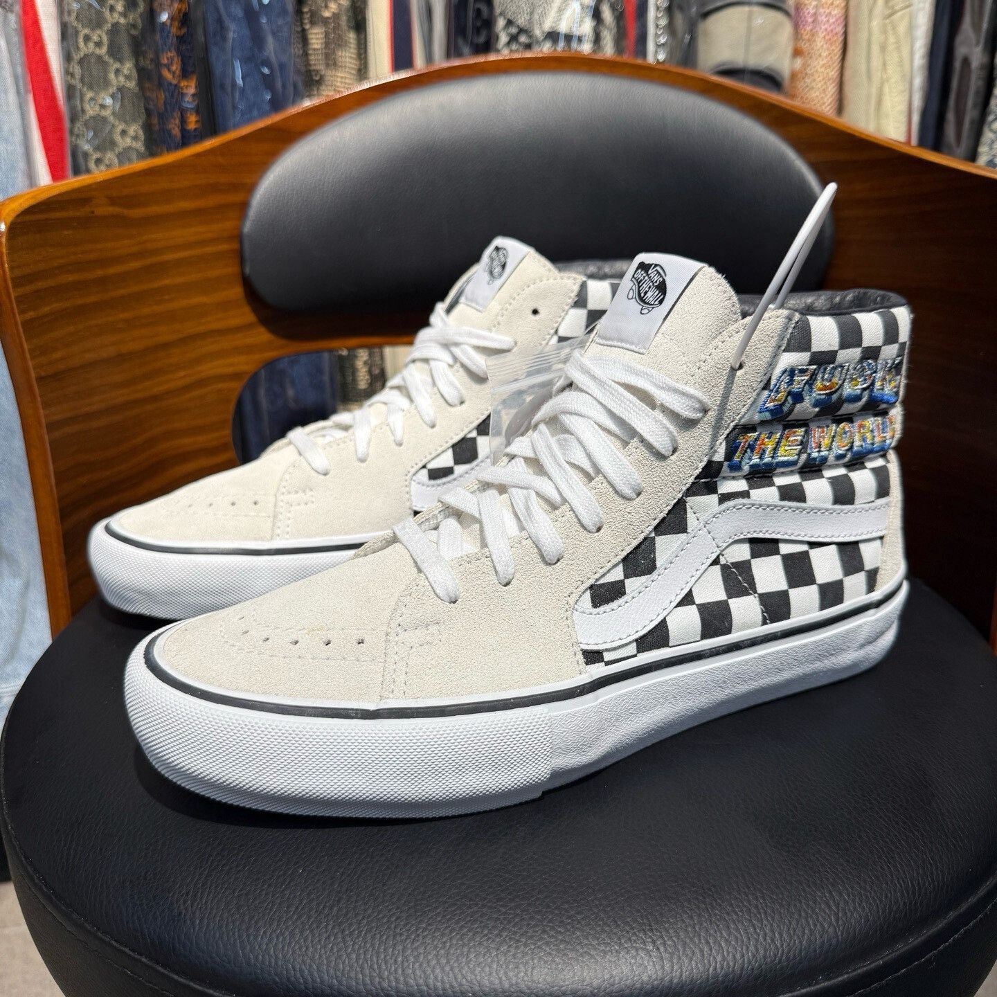 Vans Vans Collab White Hoodie 42 Men Size US M / EU 48-50 / 2 - 1 Thumbnail