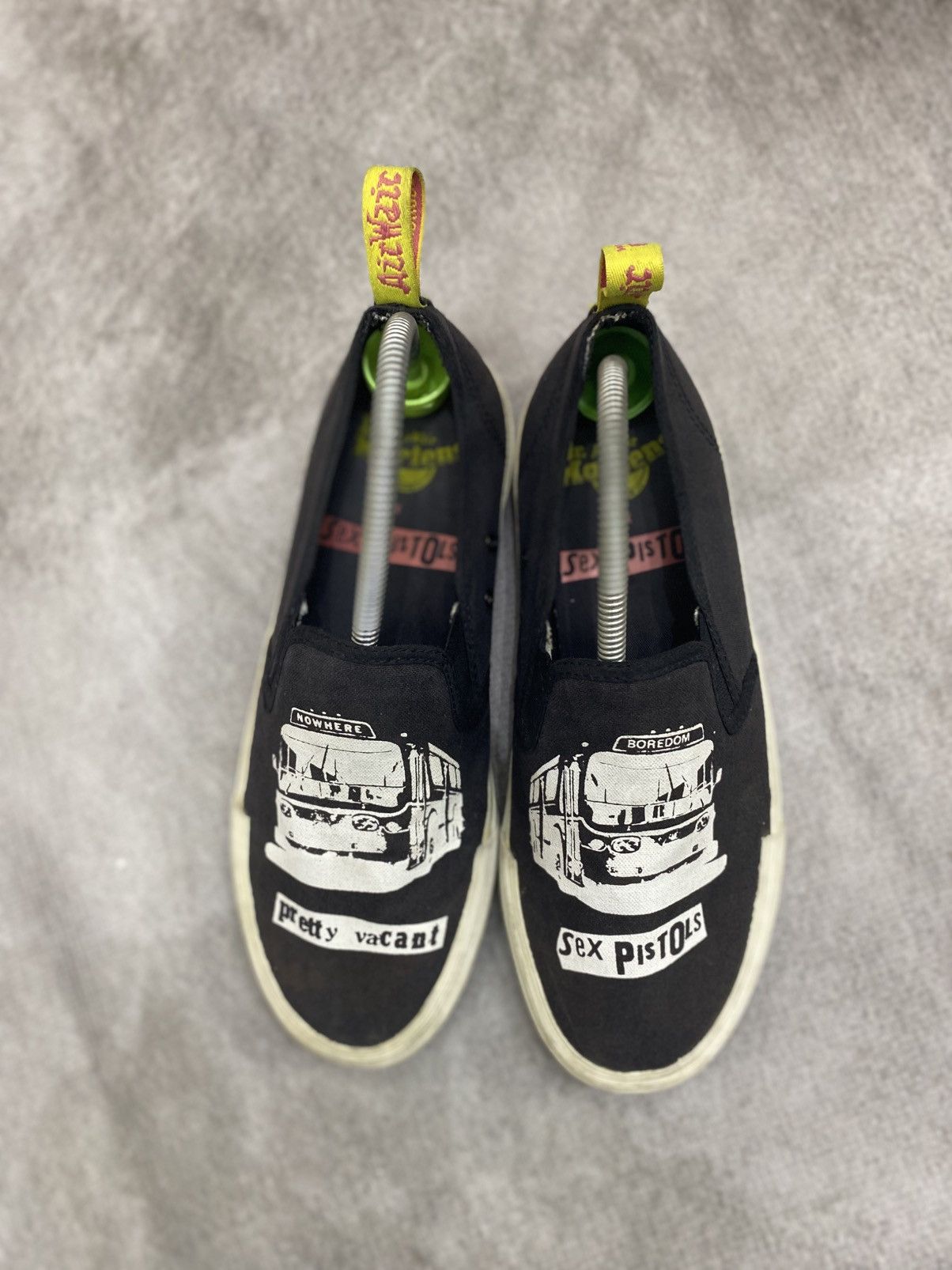 Dr. Martens Dr martens toomsey sex pistols black white Size US 6 / EU 39 - 4 Thumbnail