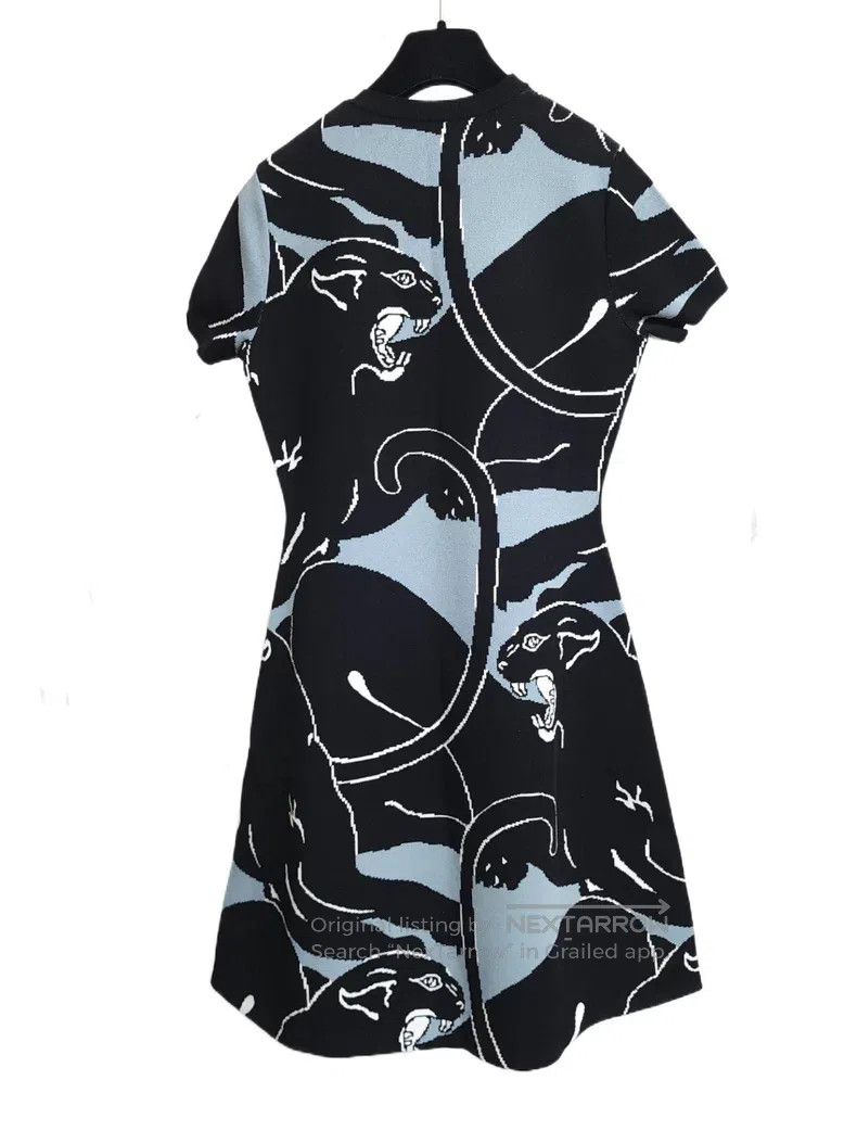 Valentino Valentino Leopard knitted dress Size S / US 4 / IT 40 - 3 Thumbnail