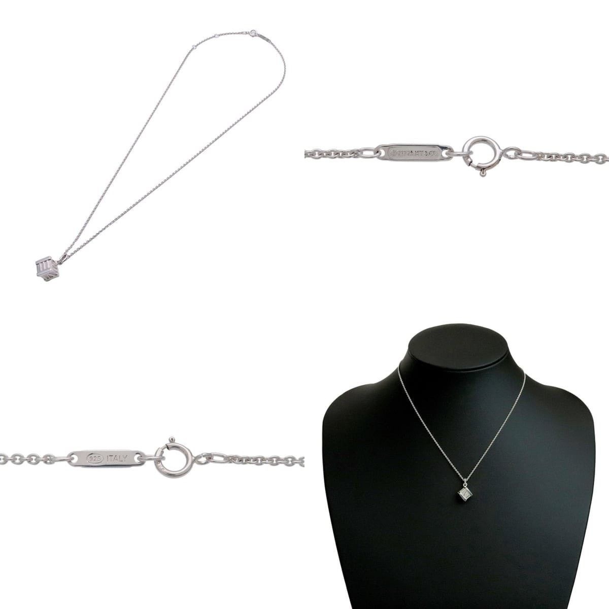 Tiffany & Co. Tiffany & Co Atlas Cube Sterling Silver Necklace Size ONE SIZE - 3 Thumbnail