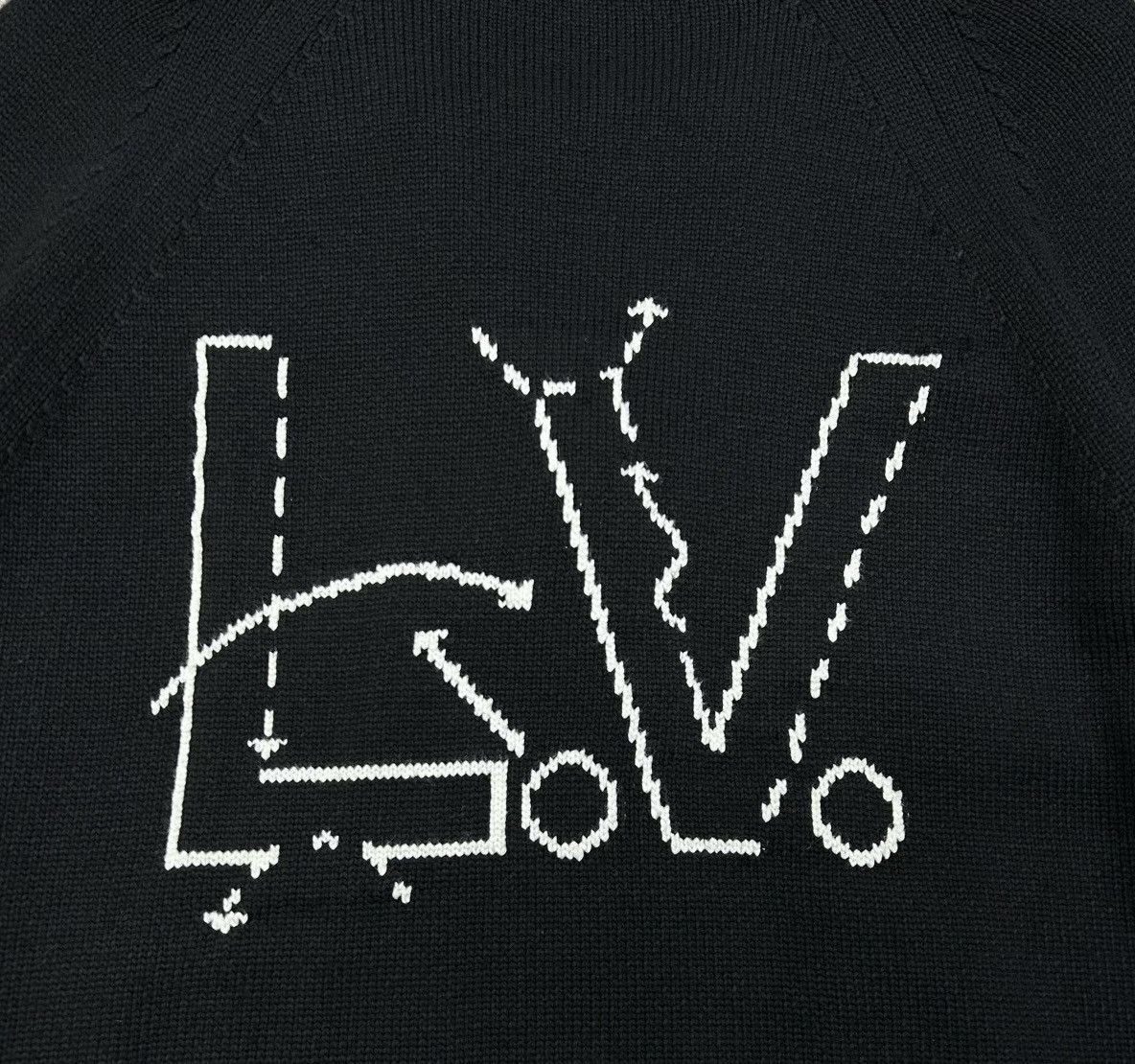 Louis Vuitton × NBA Louis Vuitton x NBA XL Knitted Cardigan Jacket Virgil Abloh Size US XL / EU 56 / 4 - 4 Thumbnail
