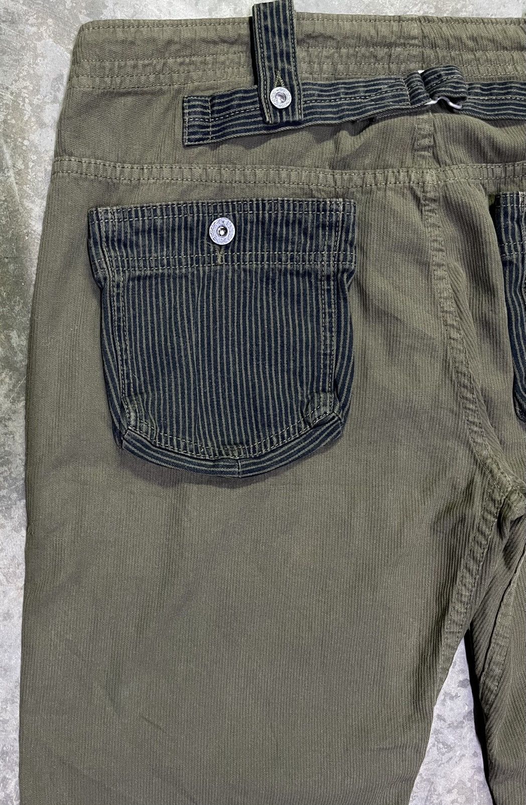 Japanese Brand Flare Japan Corduroy Aine Blocks Size US 35 - 11 Thumbnail
