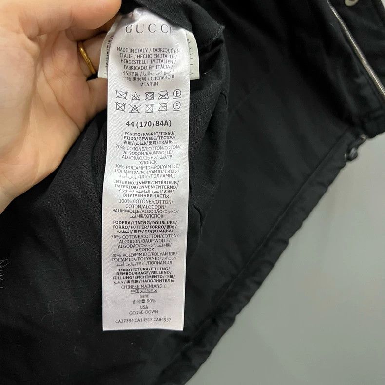 Gucci Gucci Thick velvet logo stitching down jacket 2501-Nextarro Size US S / EU 44-46 / 1 - 4 Thumbnail