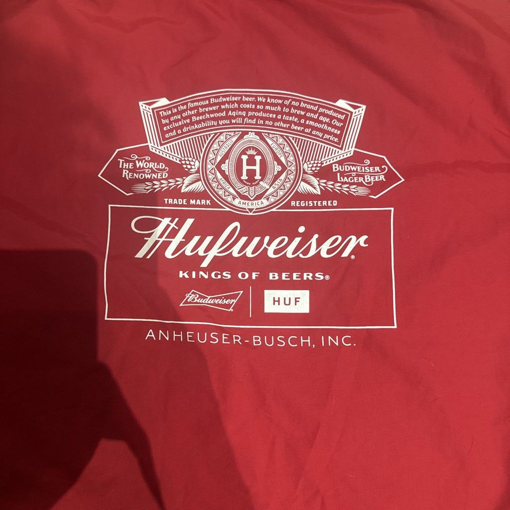 Budweiser BUDWEISER X HUF RAIN JACKET Size US XL / EU 56 / 4 - 5 Thumbnail