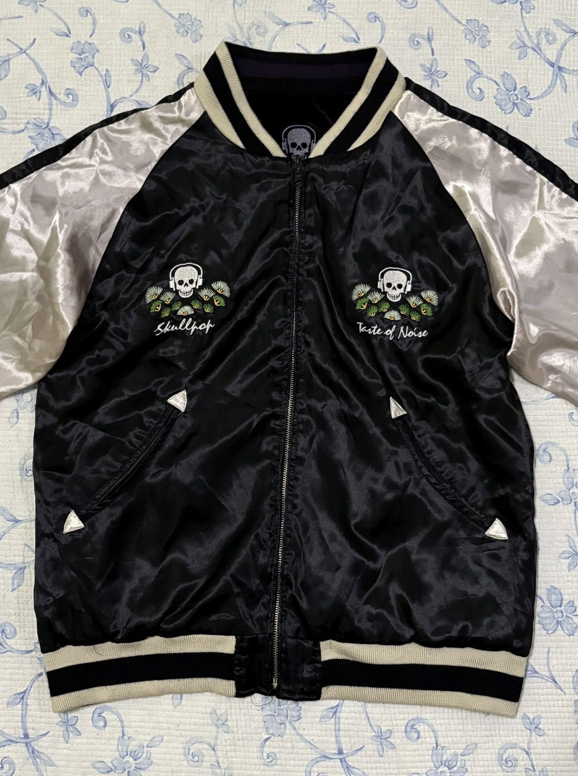Japanese Brand Sukajan Skeleton Light Jacket Size US L / EU 52-54 / 3 - 4 Thumbnail