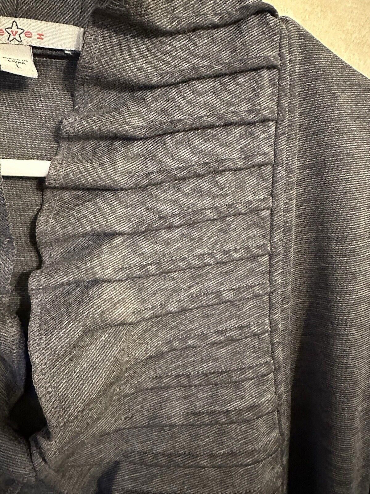Designer Fever Large Cardigan Gray Size L / US 10 / IT 46 - 6 Thumbnail