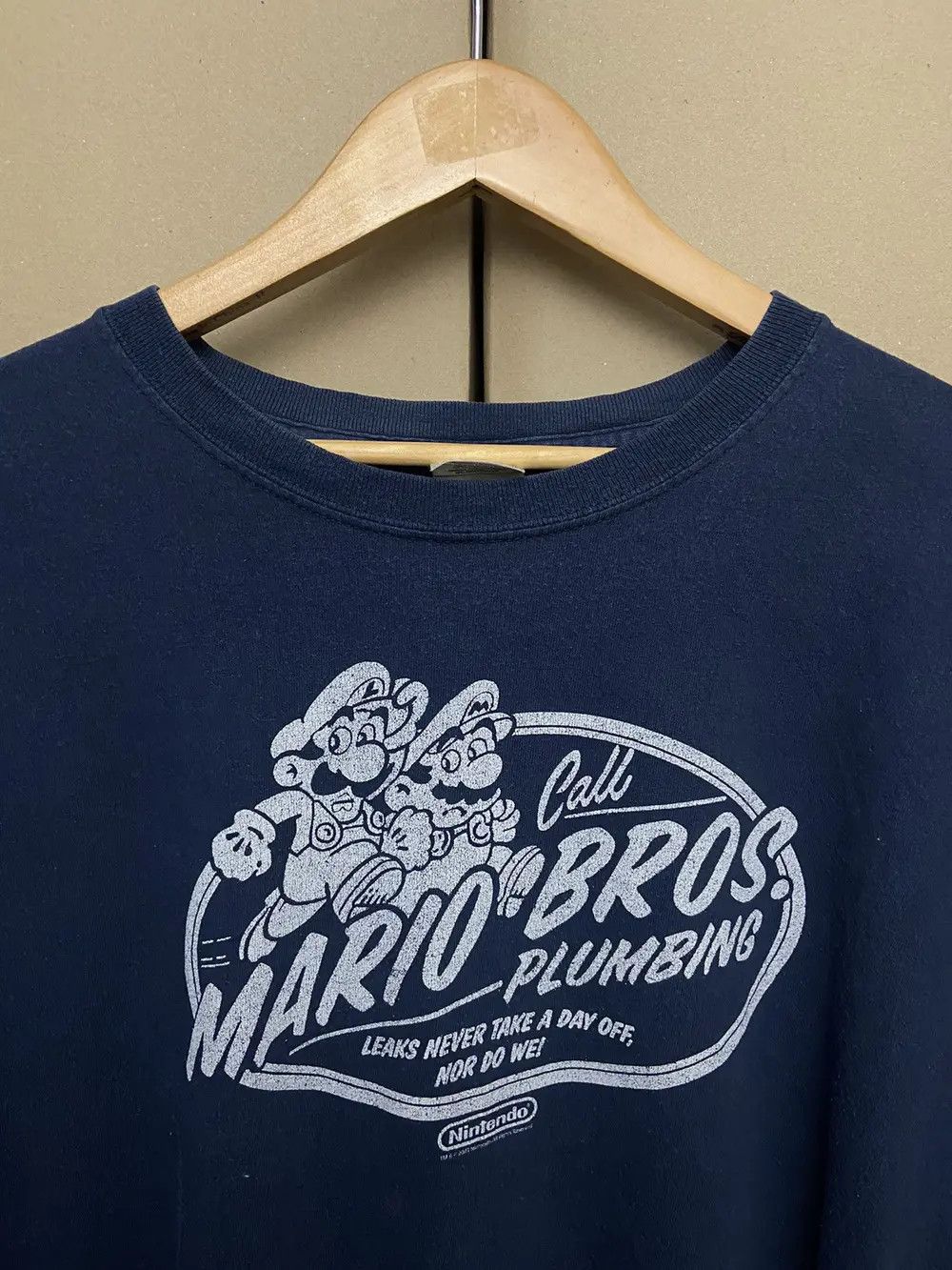 Anime VINTAGE 2003 PROMO MARIO BROS TEE T SHIRT JAPANESE NINTENDO Size US XXL / EU 58 / 5 - 6 Thumbnail