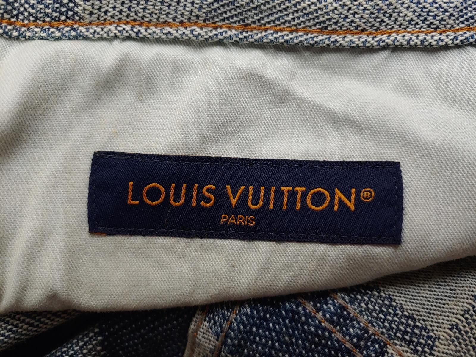 Louis Vuitton Louis Vuitton Damoflage Skate Jeans in Light/Medium Wash Size US 34 / EU 50 - 10 Thumbnail