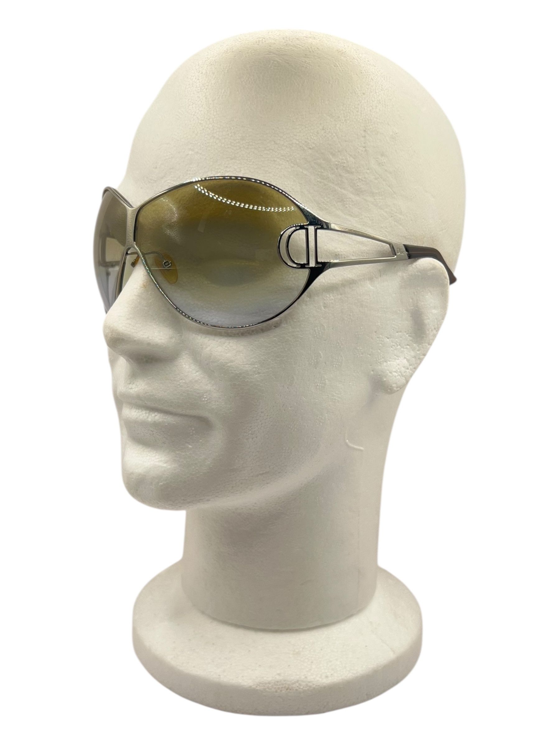 Dior Dior " Diorissimo 1 " silver sunglasses Size ONE SIZE - 2 Thumbnail