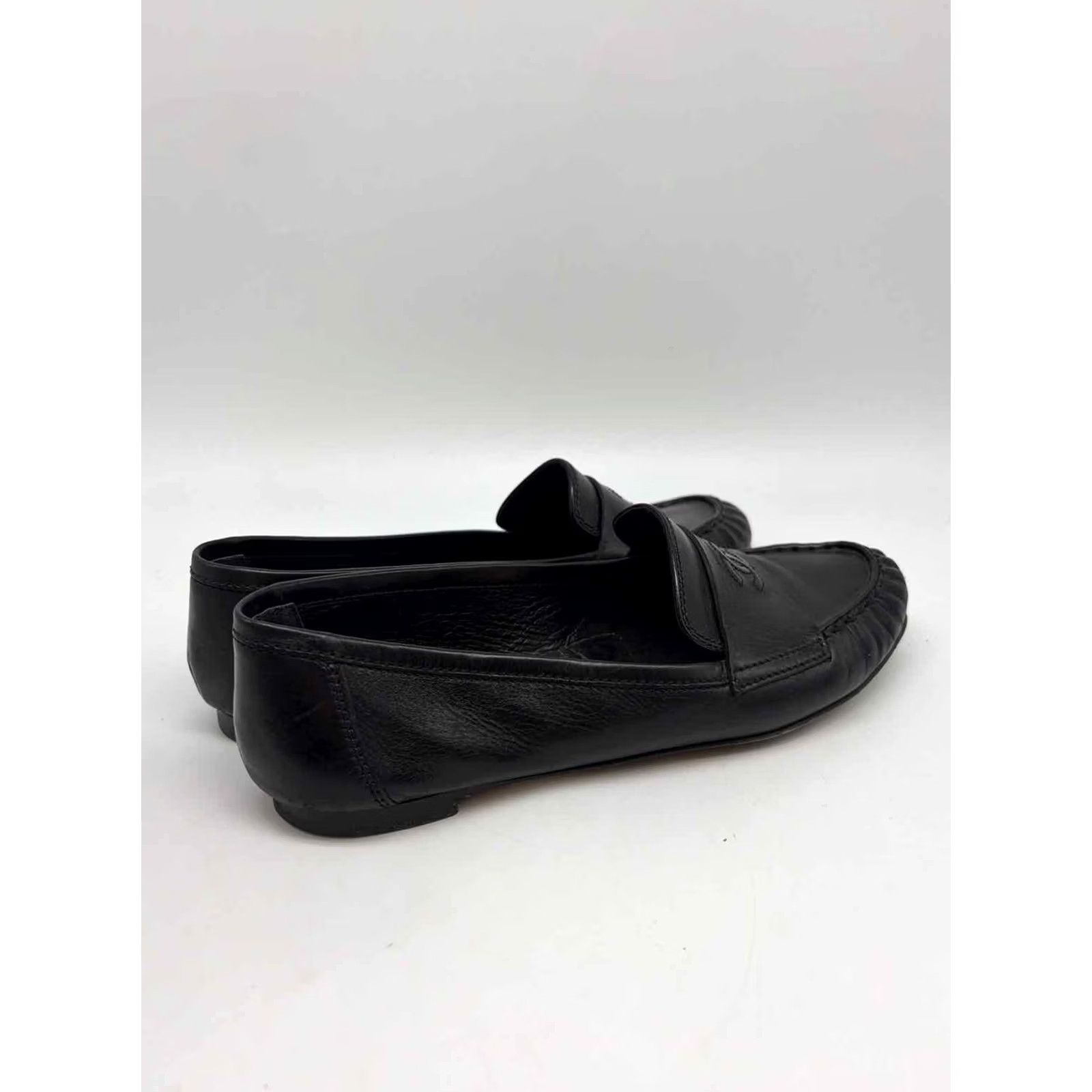 Chanel Chanel Loafer Flats Black Size 38.5 Size US 9 / IT 39 - 4 Thumbnail