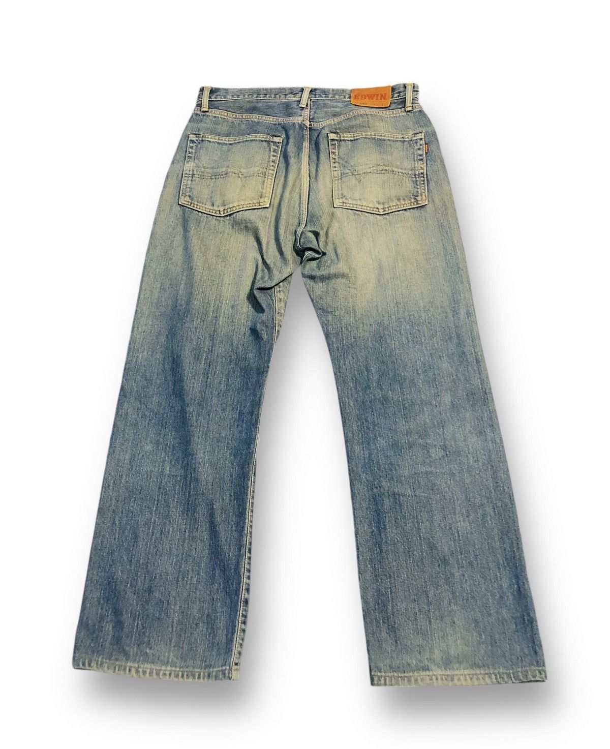 Edwin × Japanese Brand Edwin Distressed Jeans (1) Size US 34 / EU 50 - 2 Thumbnail