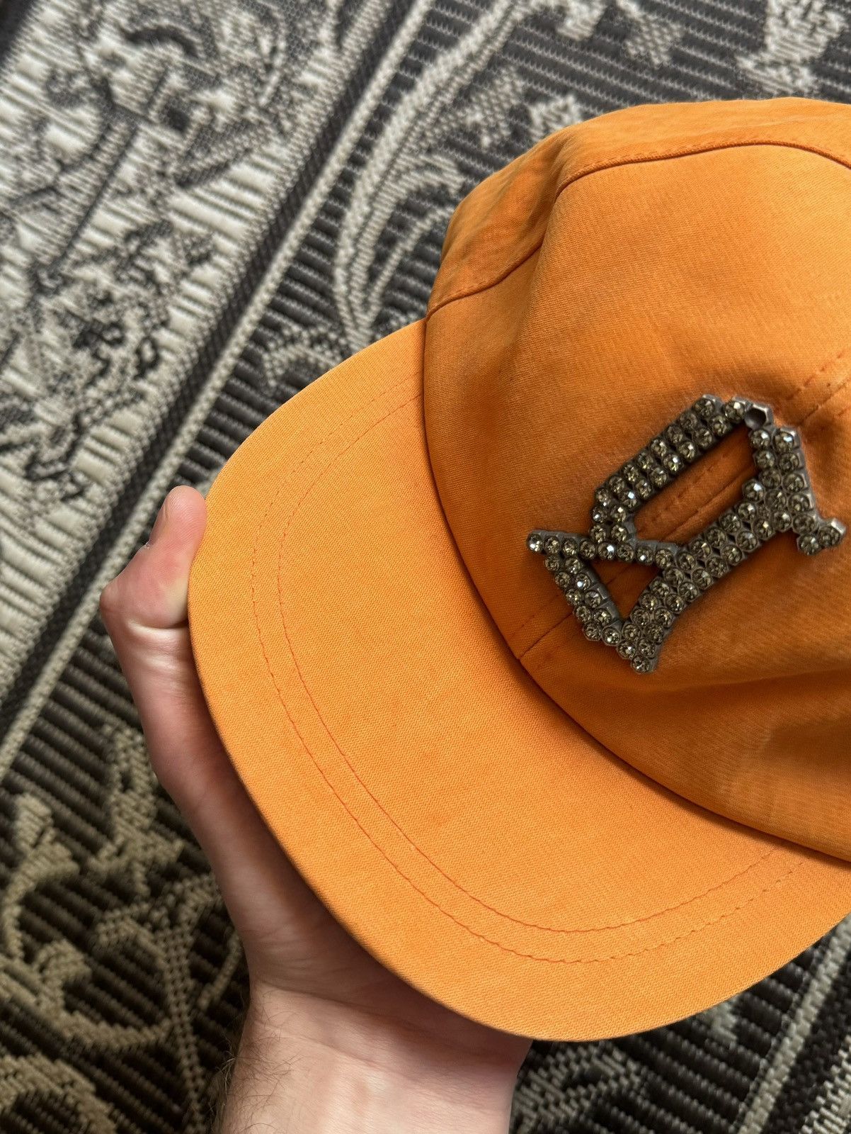 John Galliano Vintage Galliano 11/5 y2k Rhinestones Hat Size ONE SIZE - 7 Thumbnail