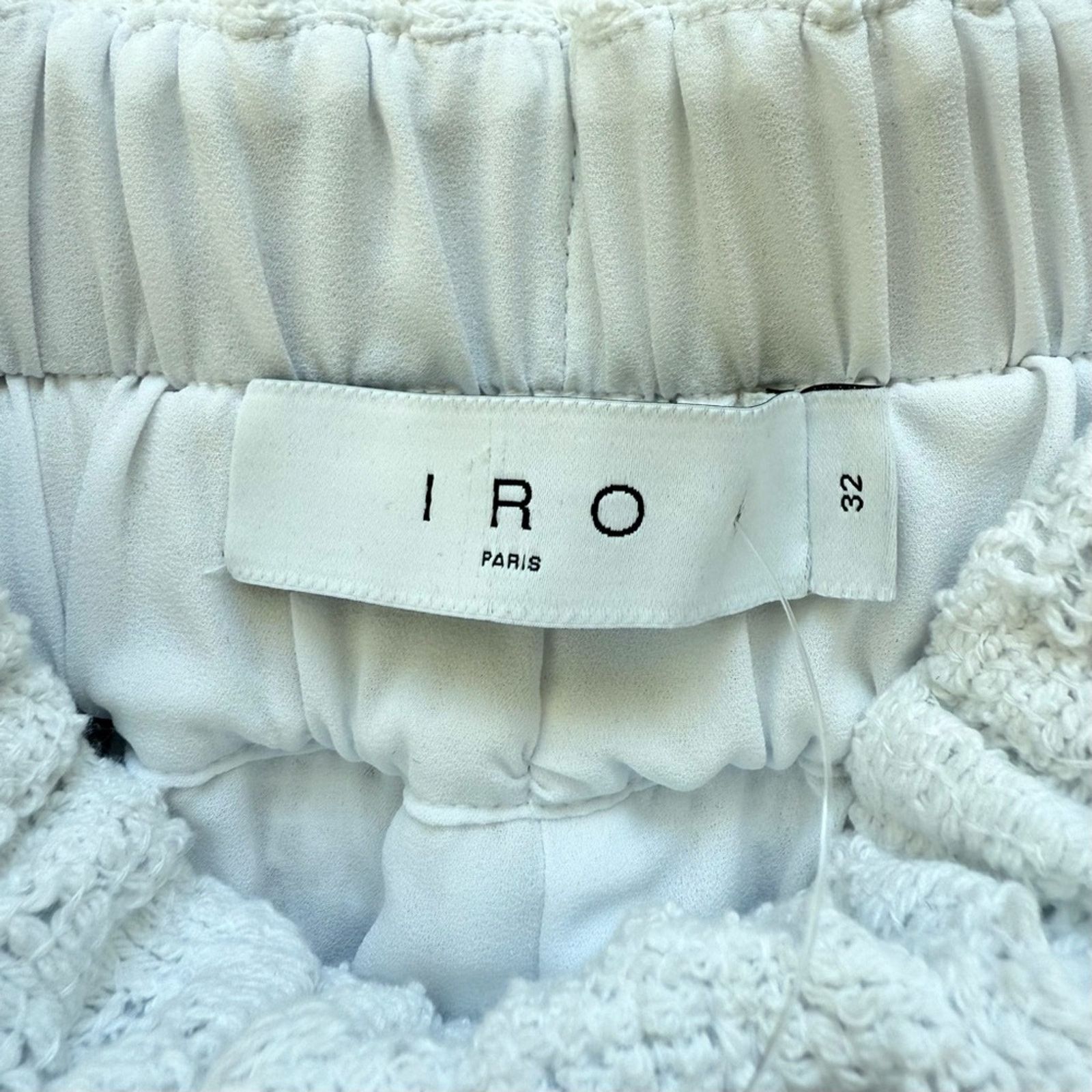 Iro NWT!!! IRO women white shorts size 32 FR or XS Retail 295$ Size 27" / US 4 / IT 40 - 6 Thumbnail