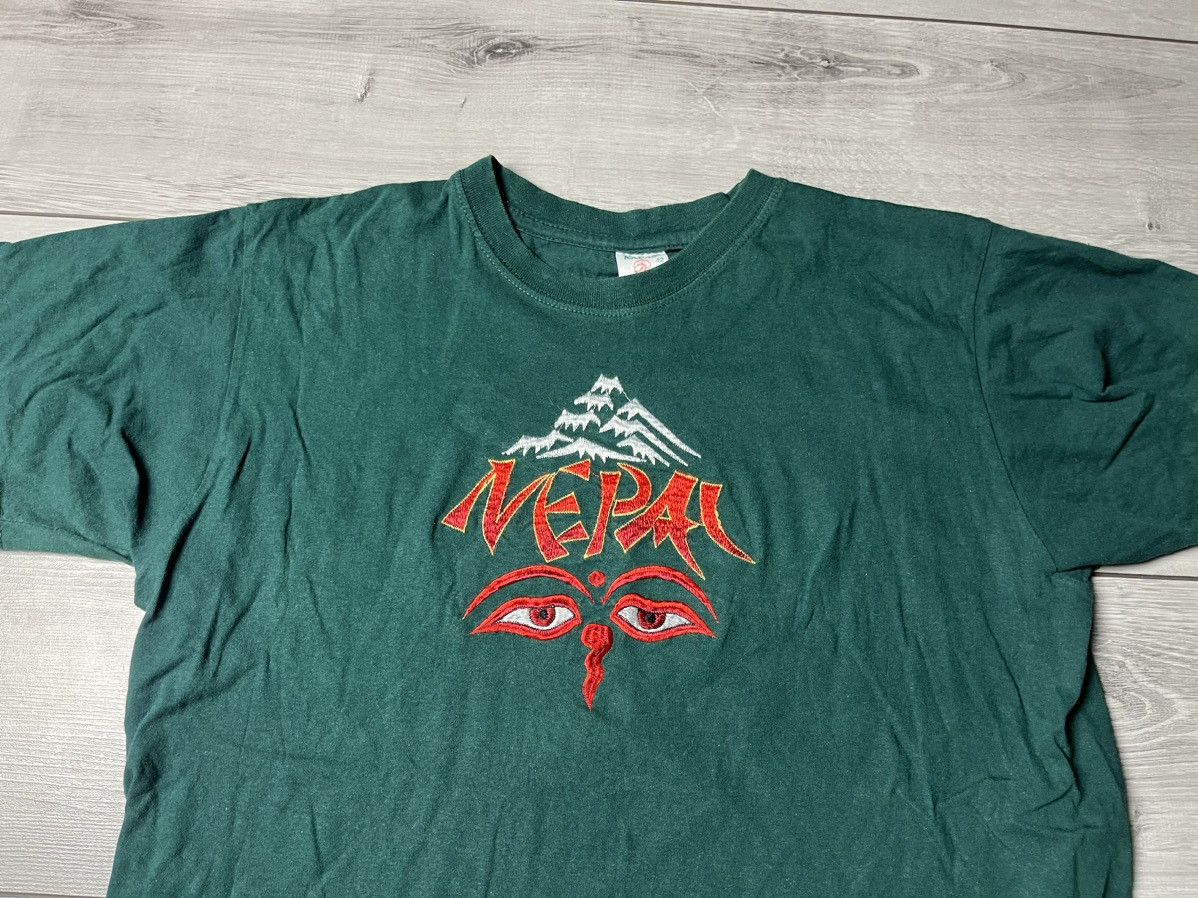 Japanese Brand Vintage Nepal Tshirt Japanese size Medium Size US M / EU 48-50 / 2 - 3 Thumbnail