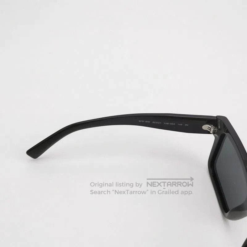 Prada Prada Symbol Black Logo Sunglasses. Size ONE SIZE - 6 Thumbnail