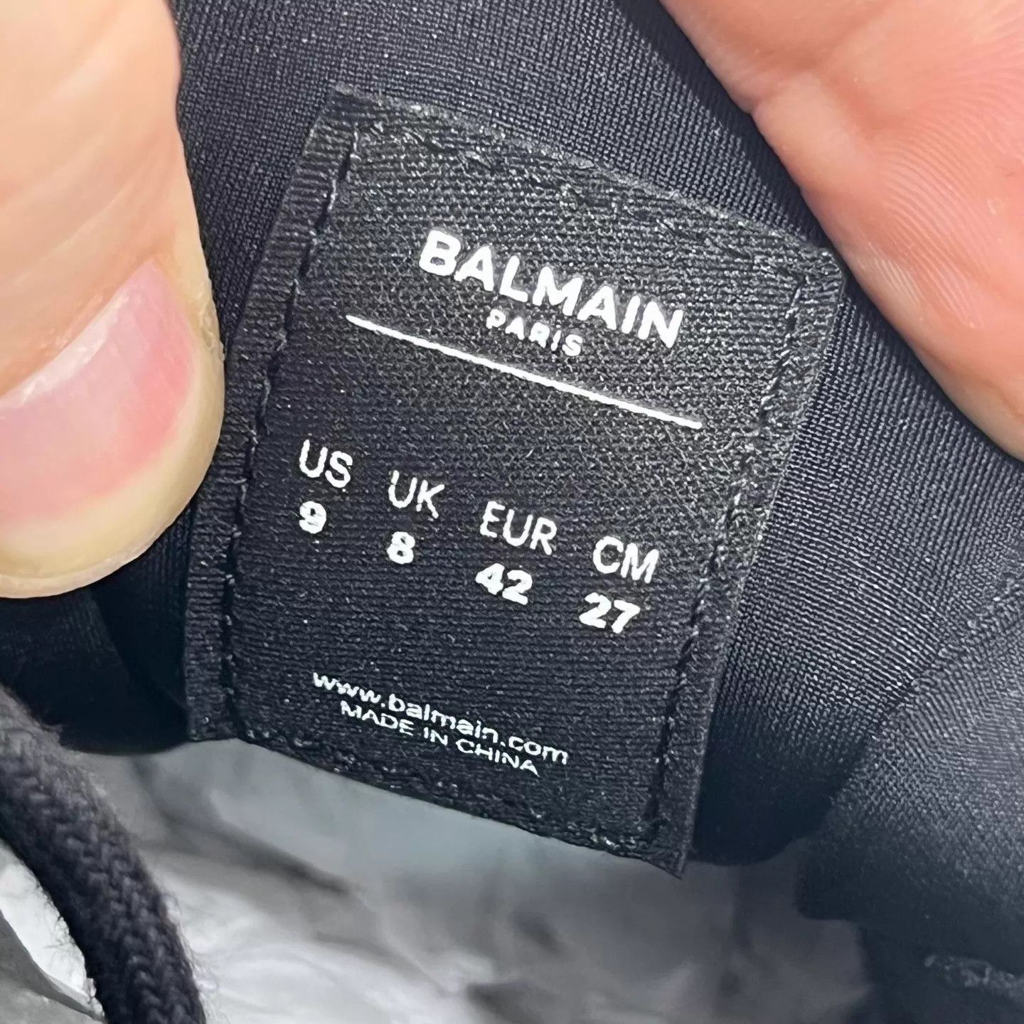 Balmain Balmain Unicorn spaceship dad shoe 42 b&w Size US 9 / EU 42 - 8 Thumbnail