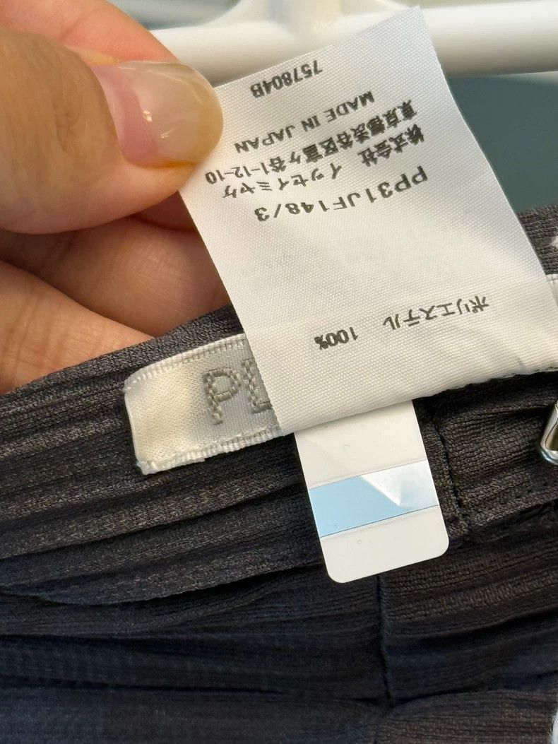 Issey Miyake Issey Miyake size:3 Charcoal grey irregular pants and chic Size 31" - 4 Thumbnail