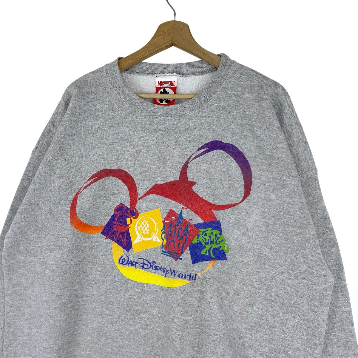 Disney Vintage 90’s Walt Disney World Sweatshirt Size US XL / EU 56 / 4 - 2 Thumbnail