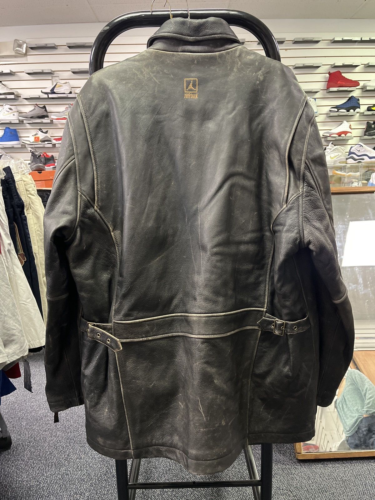 Jordan Brand Air Jordan MJ-23 Leather Coat Size US XXL / EU 58 / 5 - 5 Thumbnail