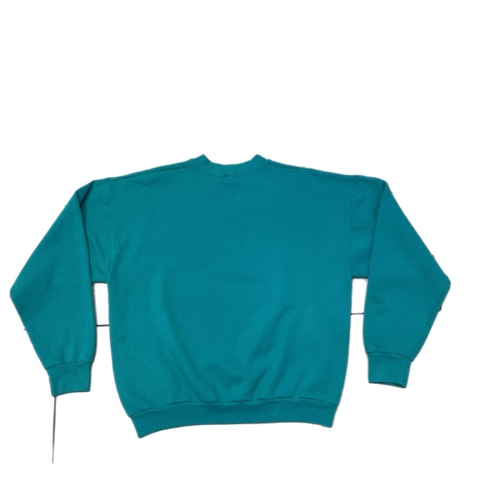 Fruit Of The Loom Vintage 90s Miami Dolphins Fruit of the Loom Blue Sweatshirt Size US XL / EU 56 / 4 - 2 Thumbnail