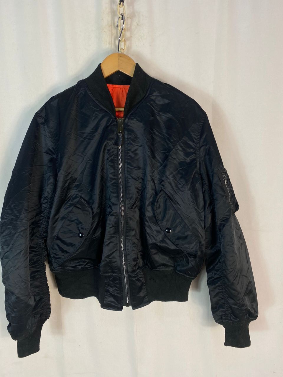 Vintage Vintage bombers jacket made in usa Size US L / EU 52-54 / 3 - 1 Thumbnail