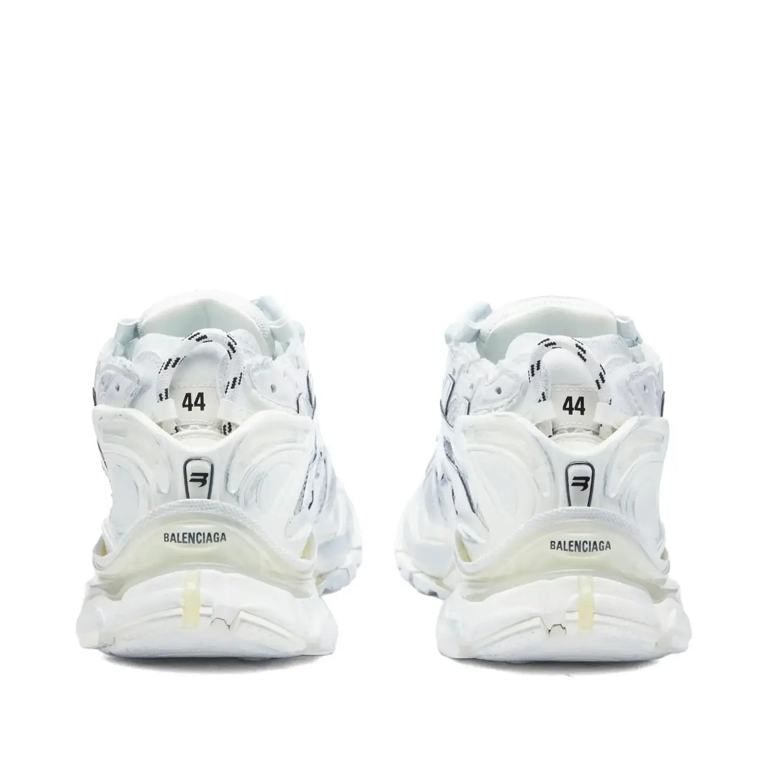 Balenciaga o1in1g0924 Runner Sneaker in White Size US 14 / EU 47 - 4 Thumbnail