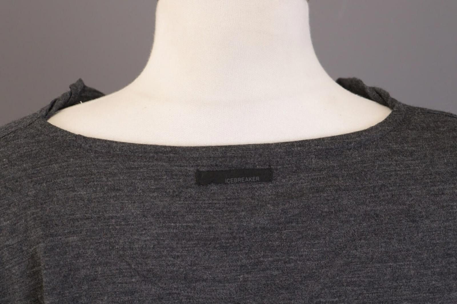 Icebreaker Icebreaker Merino Wool Gray Knit A-Line Knee Dress Size M Size M / US 6-8 / IT 42-44 - 12 Thumbnail