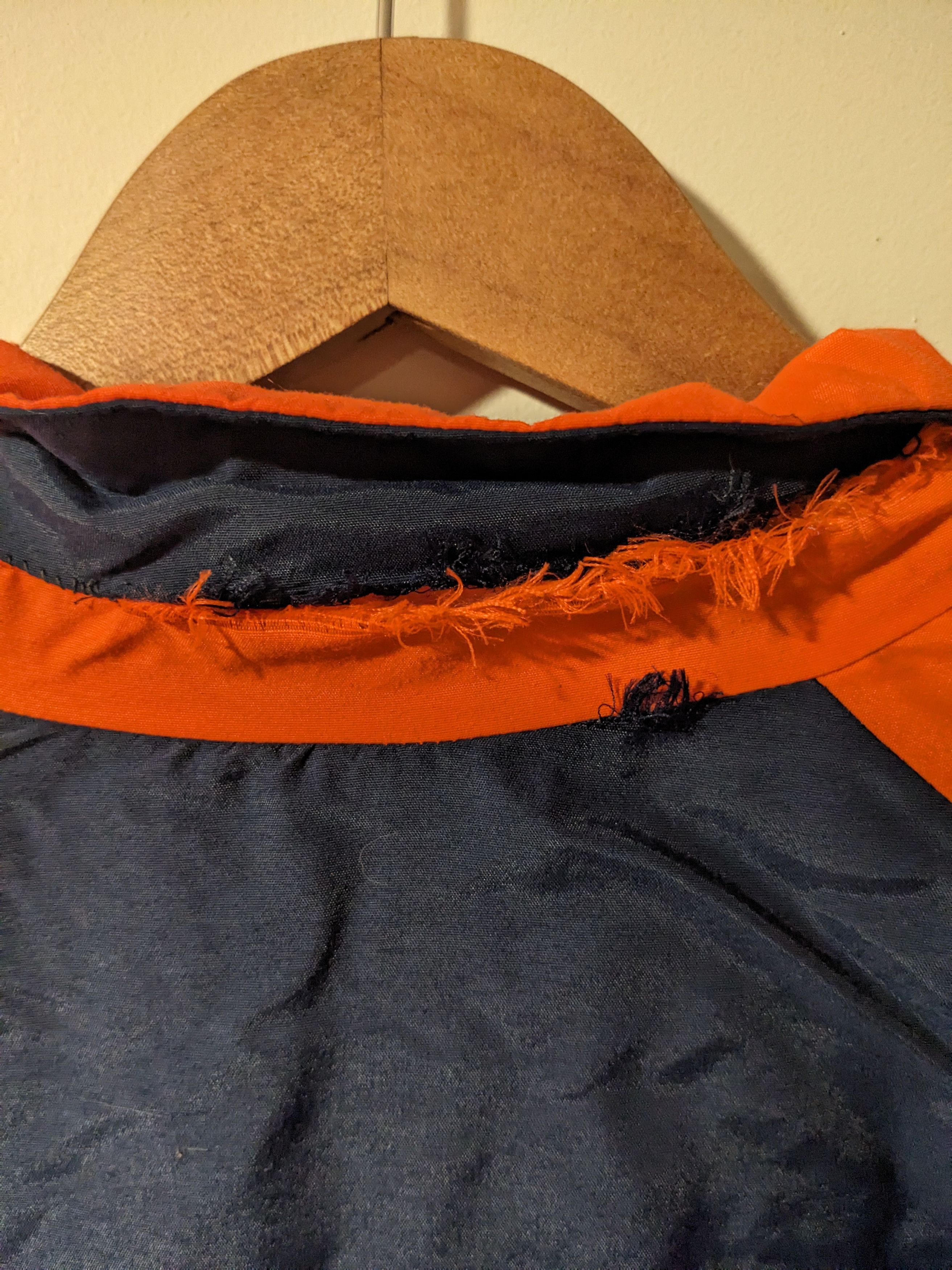 NFL × Vintage Vintage 90s Chicago Bears NFL Football Blue Large Jacket Size US L / EU 52-54 / 3 - 3 Thumbnail