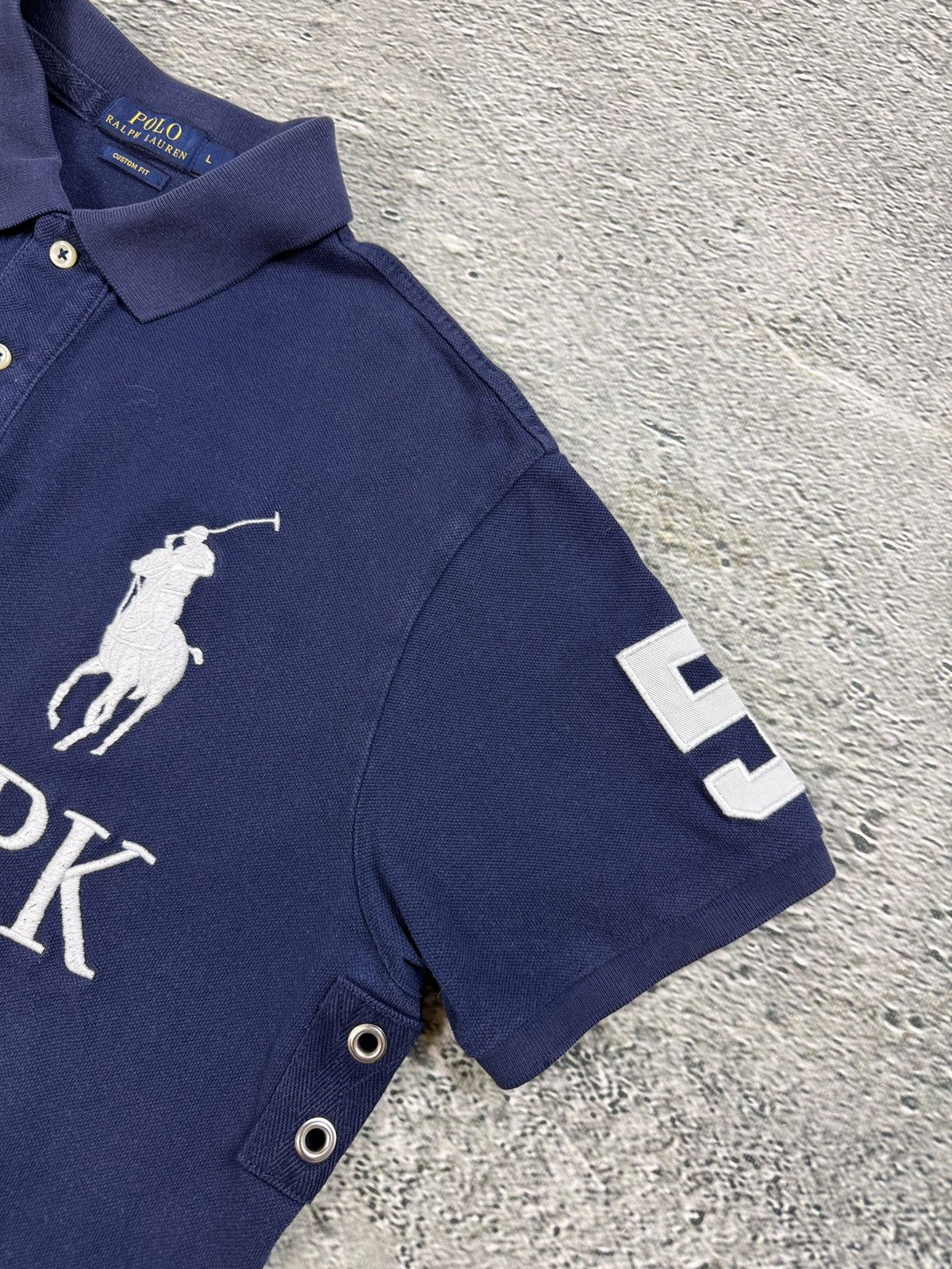Ralph Lauren Chief Keef Polo Ralph Lauren New York navy blue Polo T-shirt Size US L / EU 52-54 / 3 - 6 Thumbnail