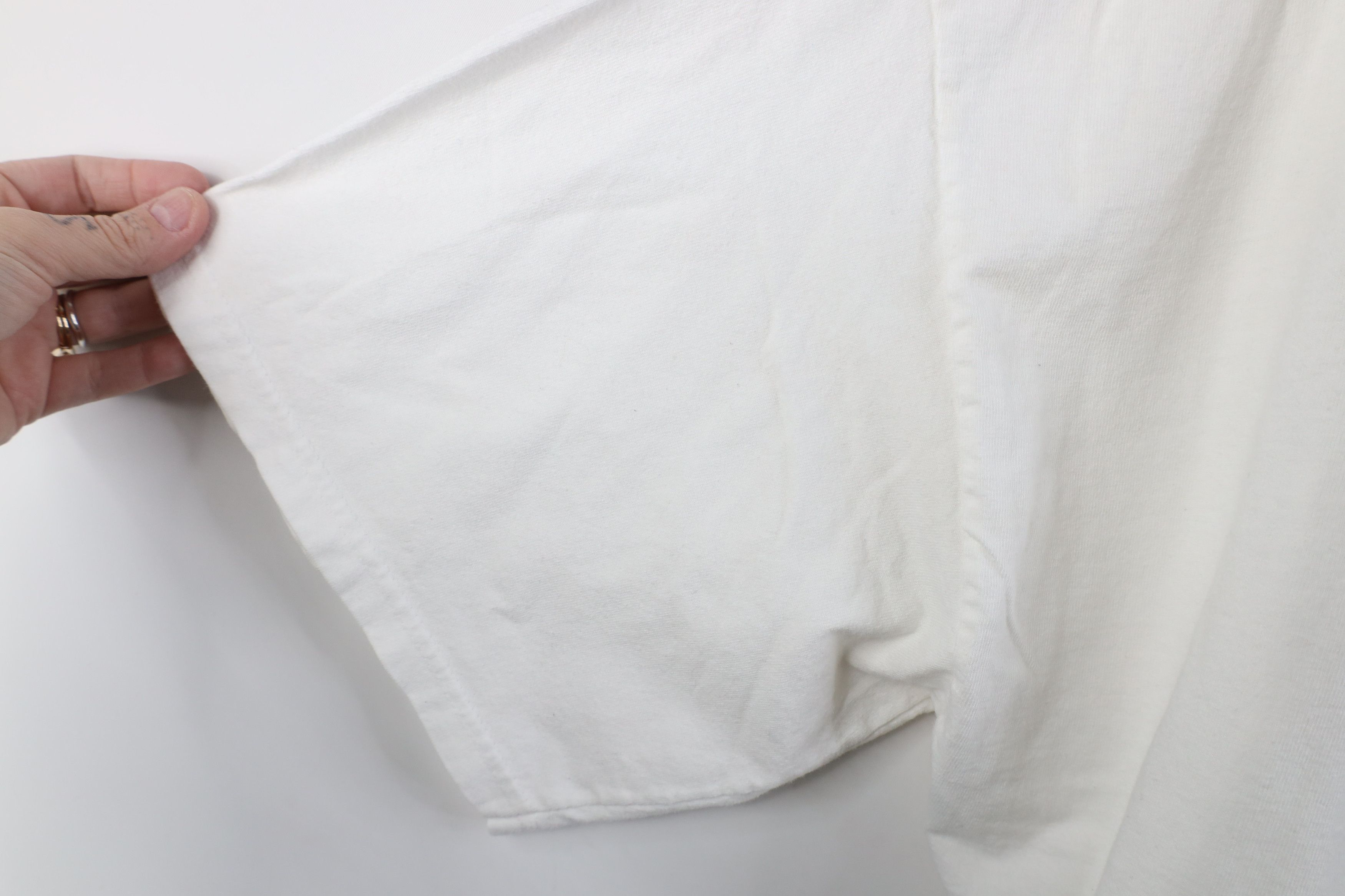 Adidas Vintage Y2K 2004 Adidas Spell Out Big Logo T-Shirt White Size US XXL / EU 58 / 5 - 6 Thumbnail