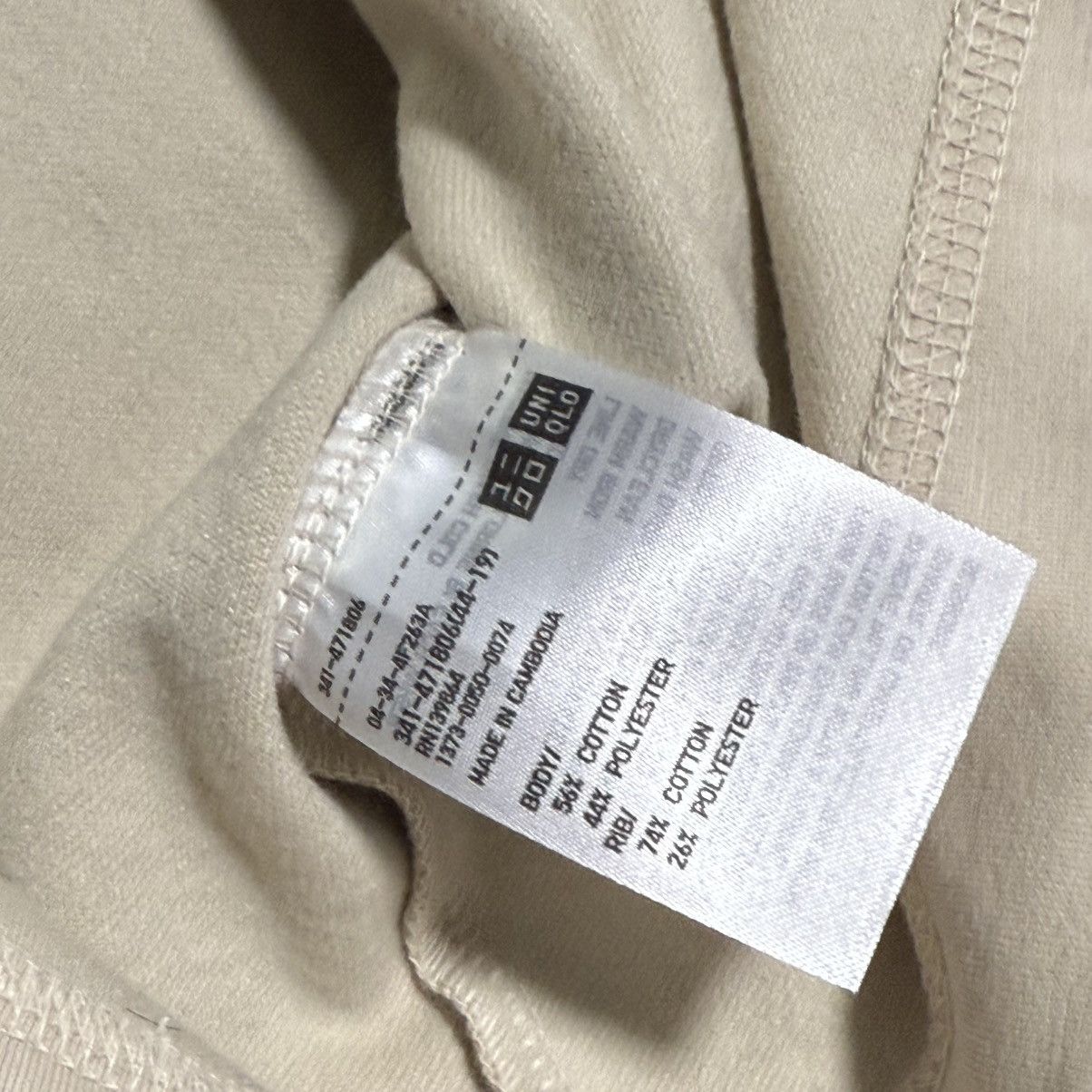 Uniqlo Uniqlo Cotton Mock Neck Long Sleeve Size US M / EU 48-50 / 2 - 5 Thumbnail
