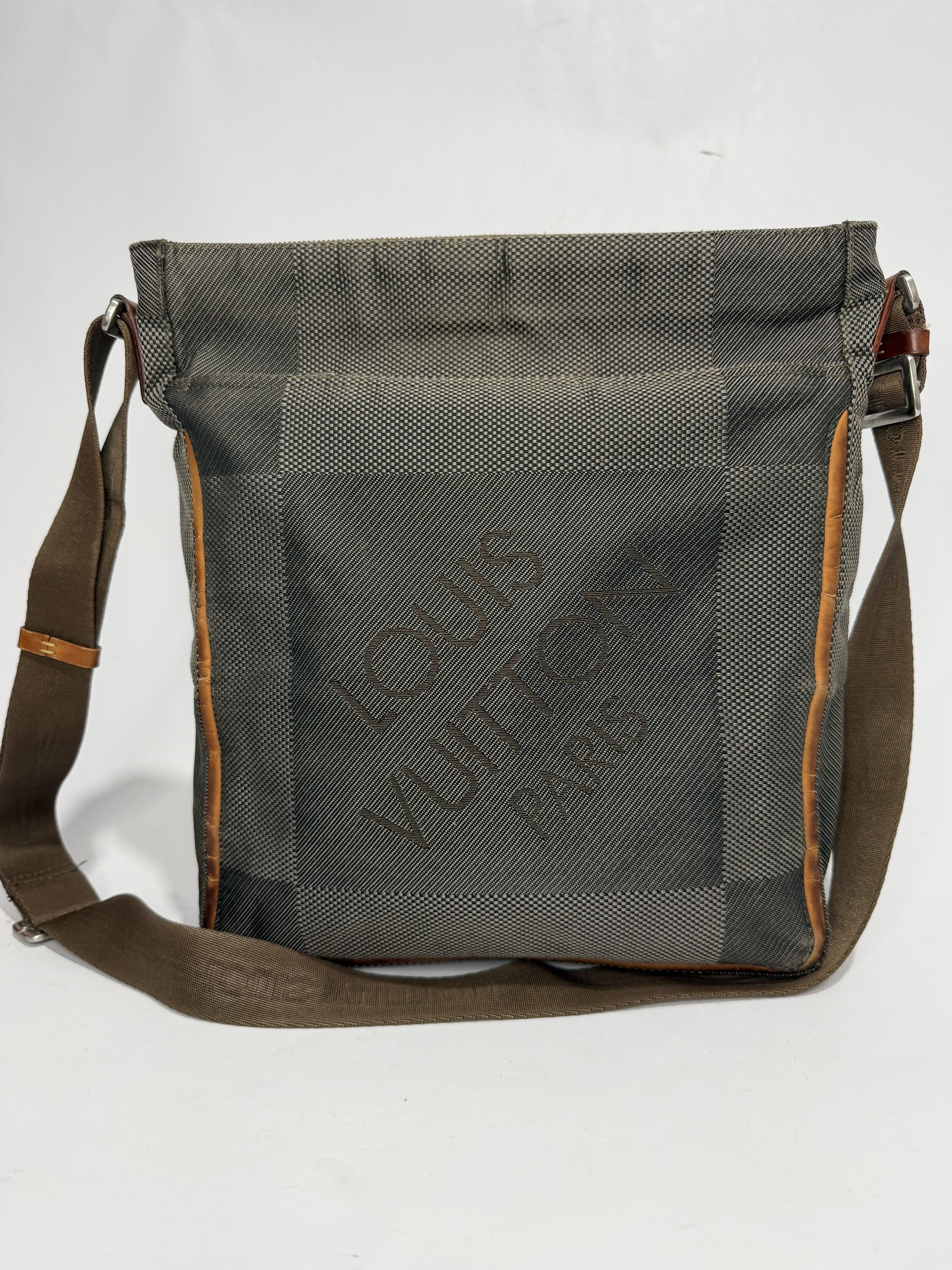 Louis Vuitton LOUIS VUITTON Terre Damier Geant Vertical Messenger Bag Size ONE SIZE - 3 Thumbnail