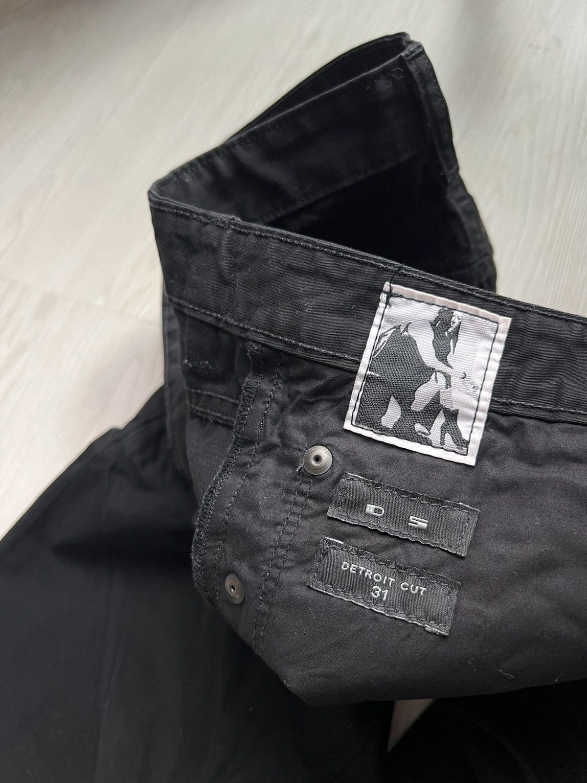 Rick Owens Rick Owens Detroit Cut Jeans Size US 31 - 5 Thumbnail