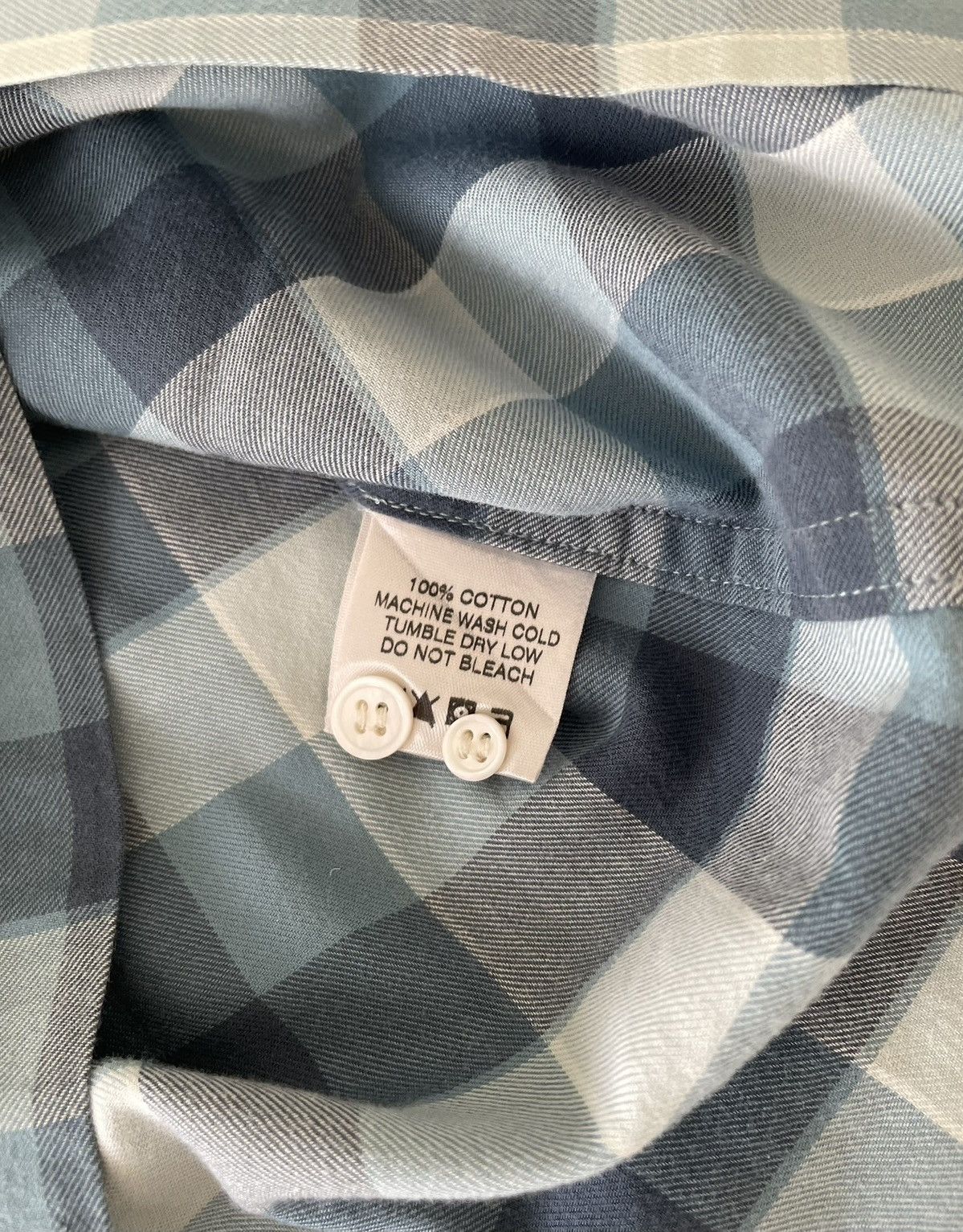 Band Of Outsiders Rare Blue Check Tailored Button Down Shirt Sz. M $325 Size US M / EU 48-50 / 2 - 5 Thumbnail