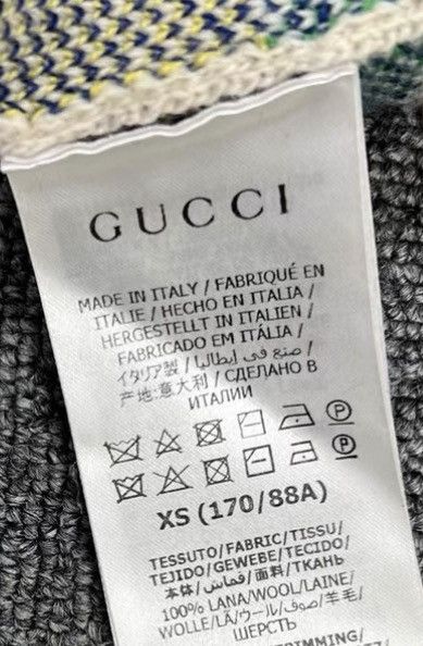 Gucci Gucci/Star Double G Monogram Knit Cardigan K12 Size XS / US 0-2 / IT 36-38 - 6 Thumbnail