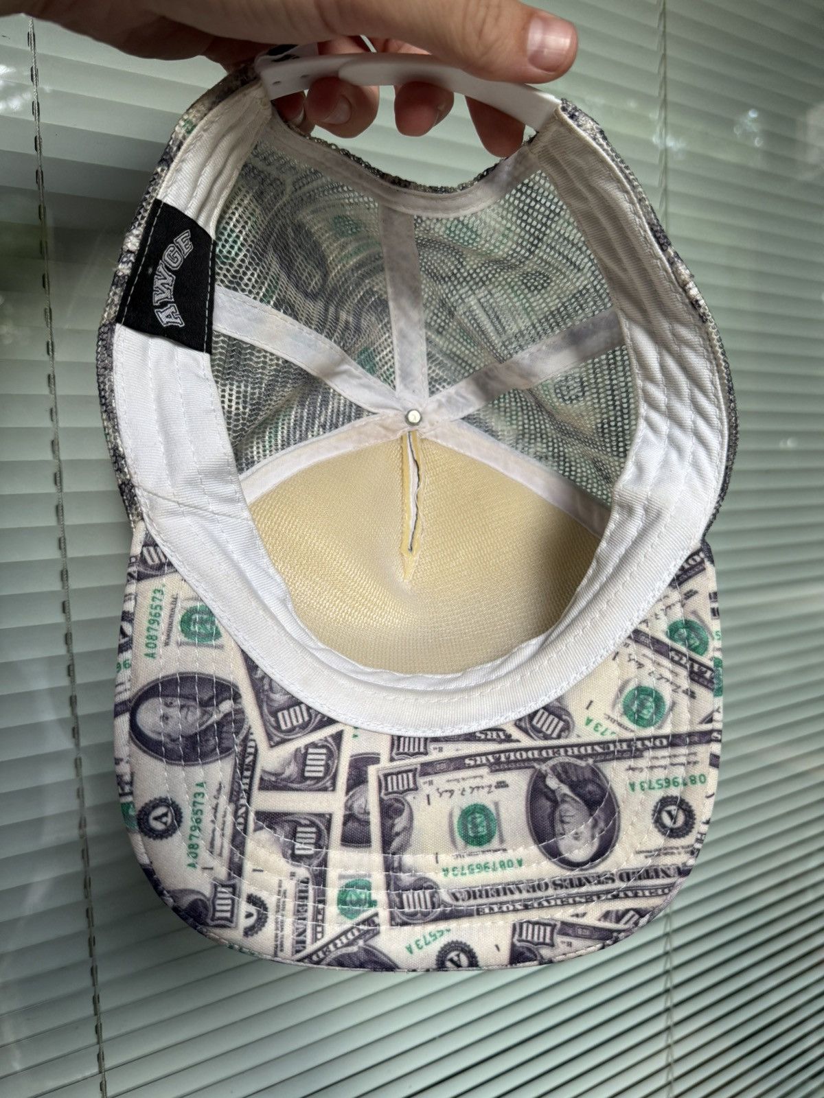 AWGE VERY RARE Awge Asap Rocky MONEY dollars Cap/Hat Size ONE SIZE - 6 Thumbnail