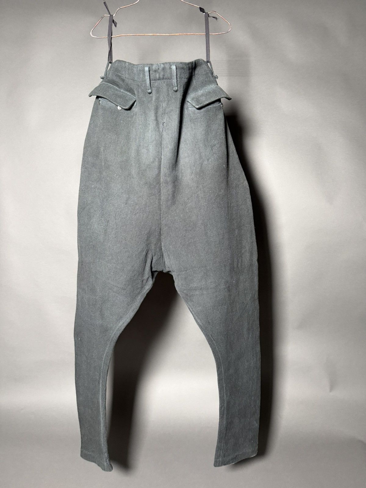 Zam Barrett Zam Barrett Object Dyed Drop Crotch Pants Size US 36 / EU 52 - 4 Thumbnail