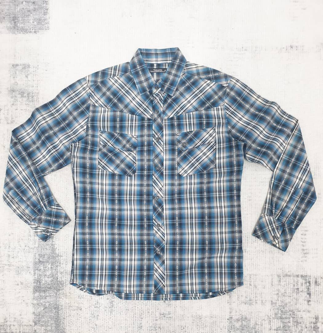 Japanese Brand 💥Velocette checkered Japanese Western shirt Size US M / EU 48-50 / 2 - 1 Thumbnail