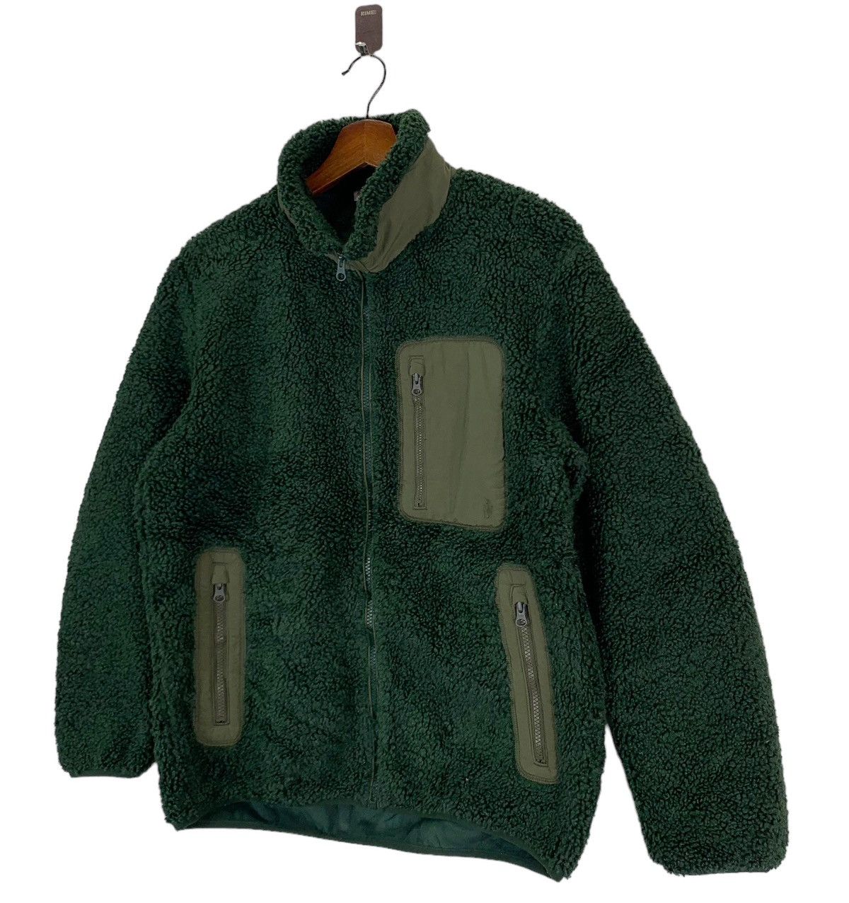 JW Anderson × Uniqlo DESIGNER J.W.ANDERSON UNIQLO FLEECE SHERPA ZIPPER JACKET Size US M / EU 48-50 / 2 - 2 Thumbnail