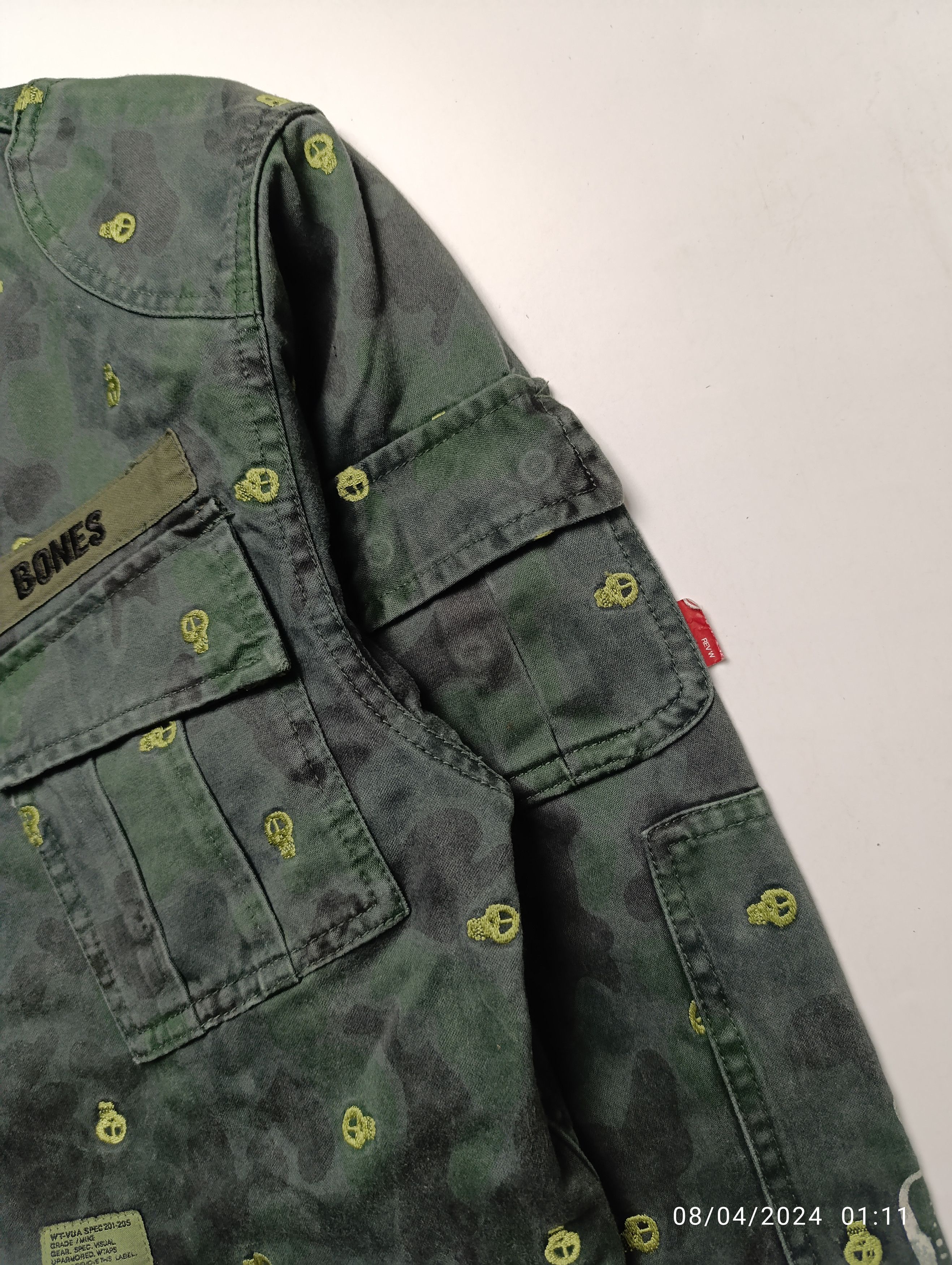Stussy × Wtaps RARE ARCHIVAL WTAPS X STUSSY M-65 JACKET HUNTER CAMO Size US M / EU 48-50 / 2 - 7 Thumbnail