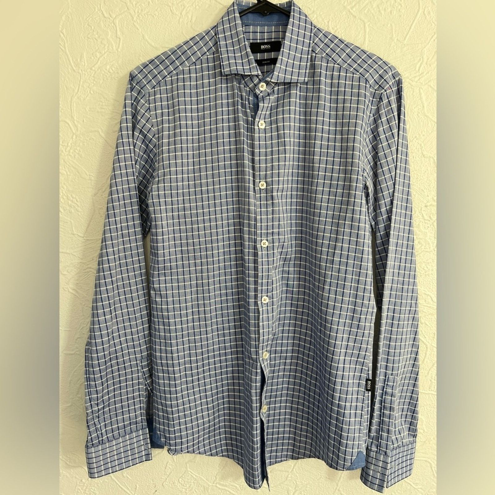 Hugo Boss Hugo Boss Shirt Mens Small Slim Fit Casual Button Up Melvin Size US S / EU 44-46 / 1 - 1 Thumbnail