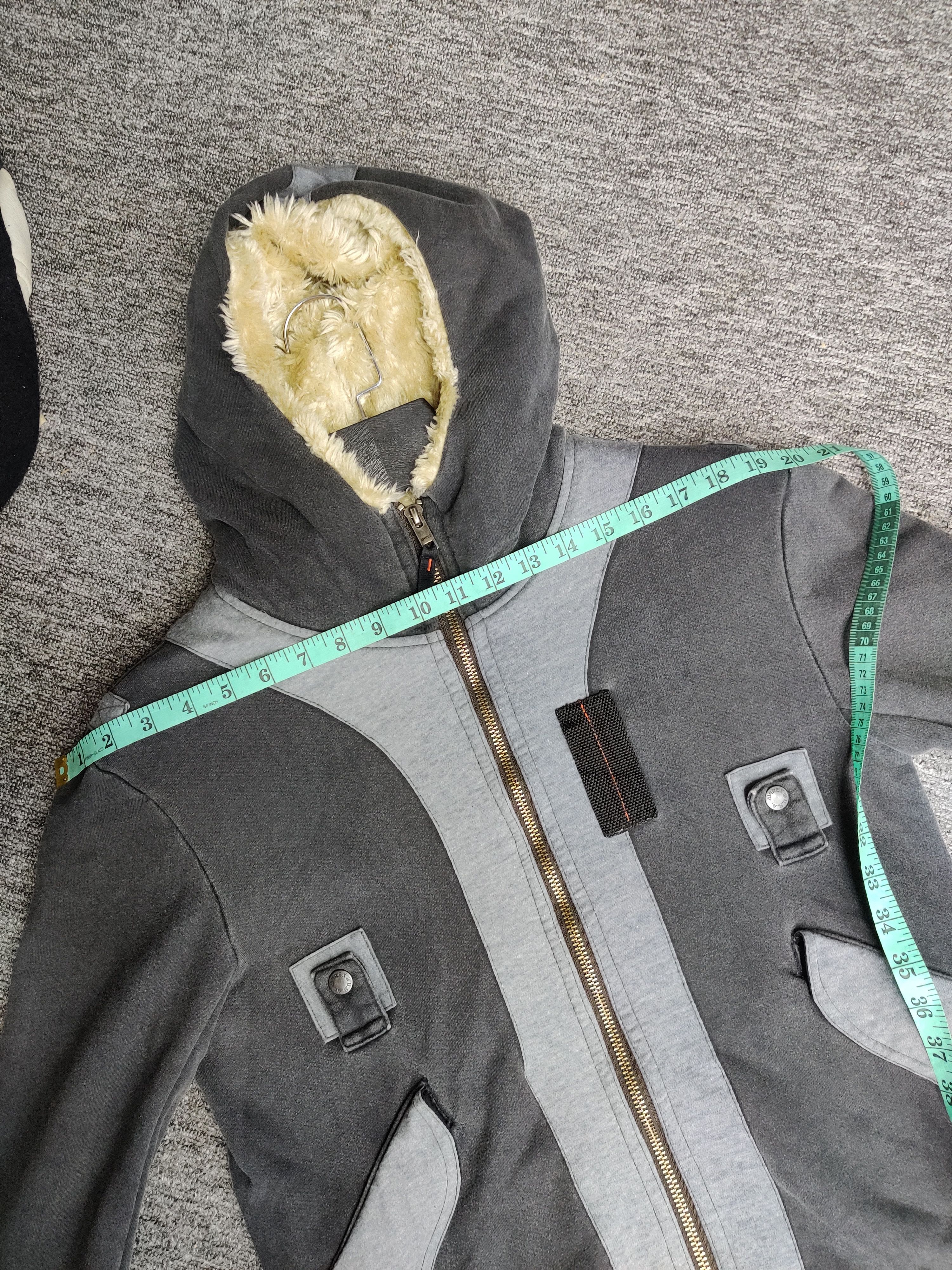 Avirex Vintage Avirex USA Flight Fur Zipper Hoodie Jacket Size US M / EU 48-50 / 2 - 18 Thumbnail