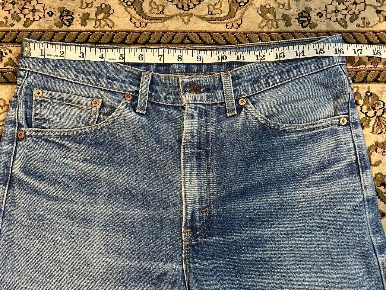 Levi's Vintage Clothing Rare Levi's 517 Y2K Bootcut Made in U.S.A.Well-Worn Patina. Size US 31 - 3 Thumbnail